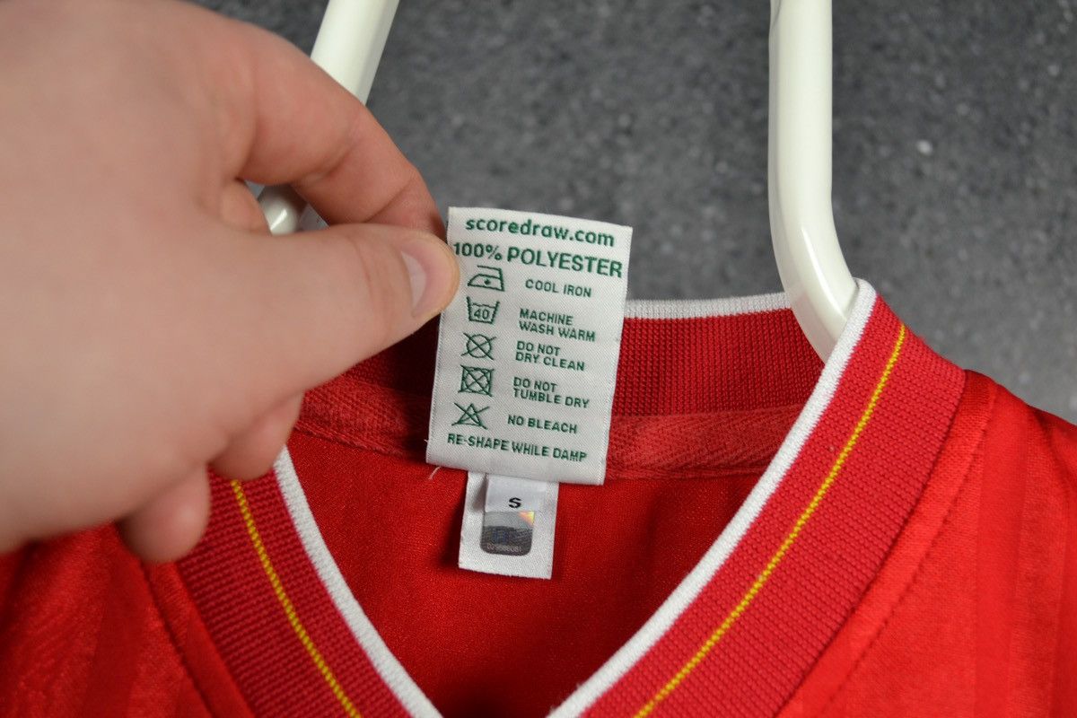 Vintage Liverpool Home Football Shirt Retro Soccer Score Draw Size US S / EU 44-46 / 1 - 10 Thumbnail