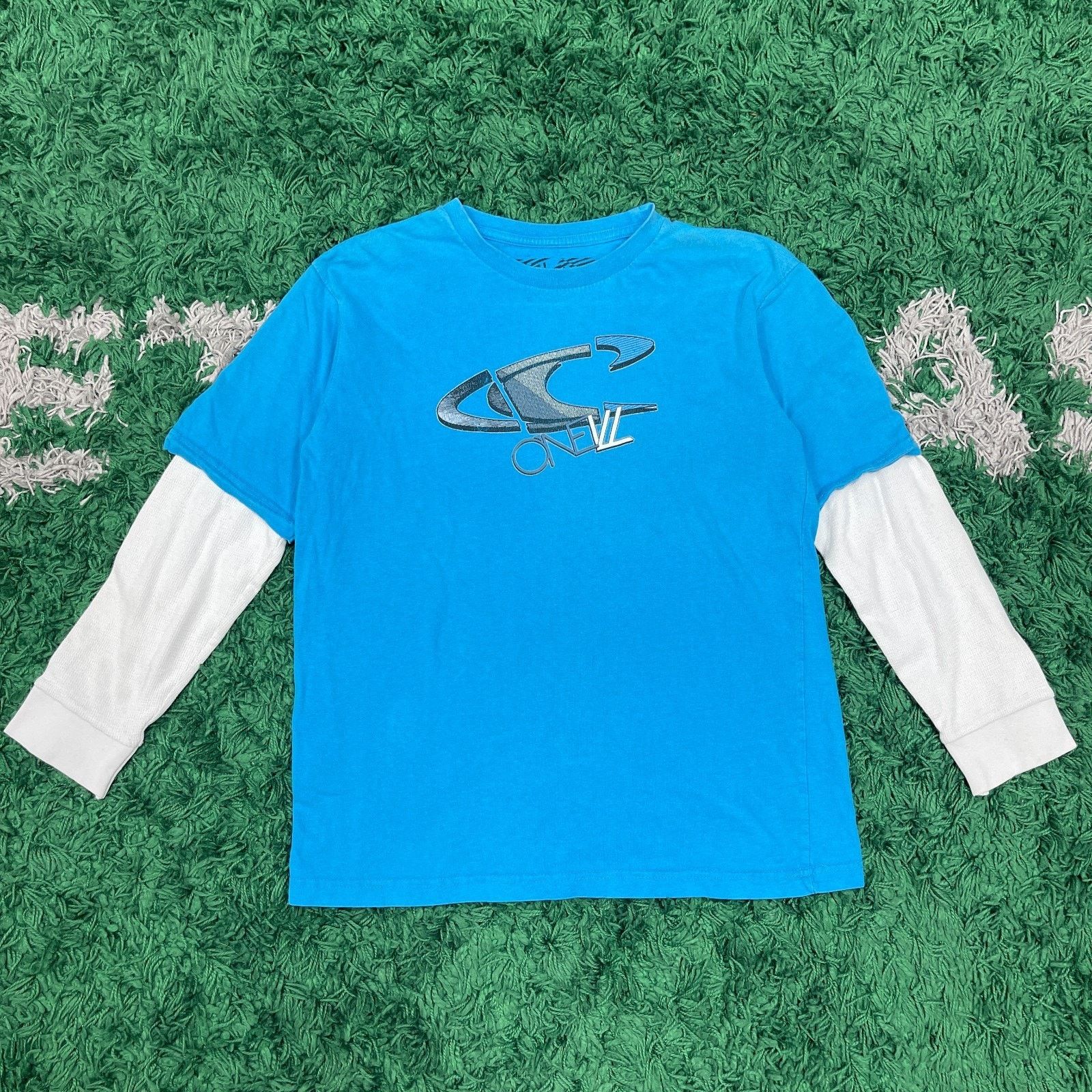 O'Neill Vintage Y2K O'Neill Surf Wear Blue Long Sleeve Boys Large Size US S / EU 44-46 / 1 - 1 Thumbnail