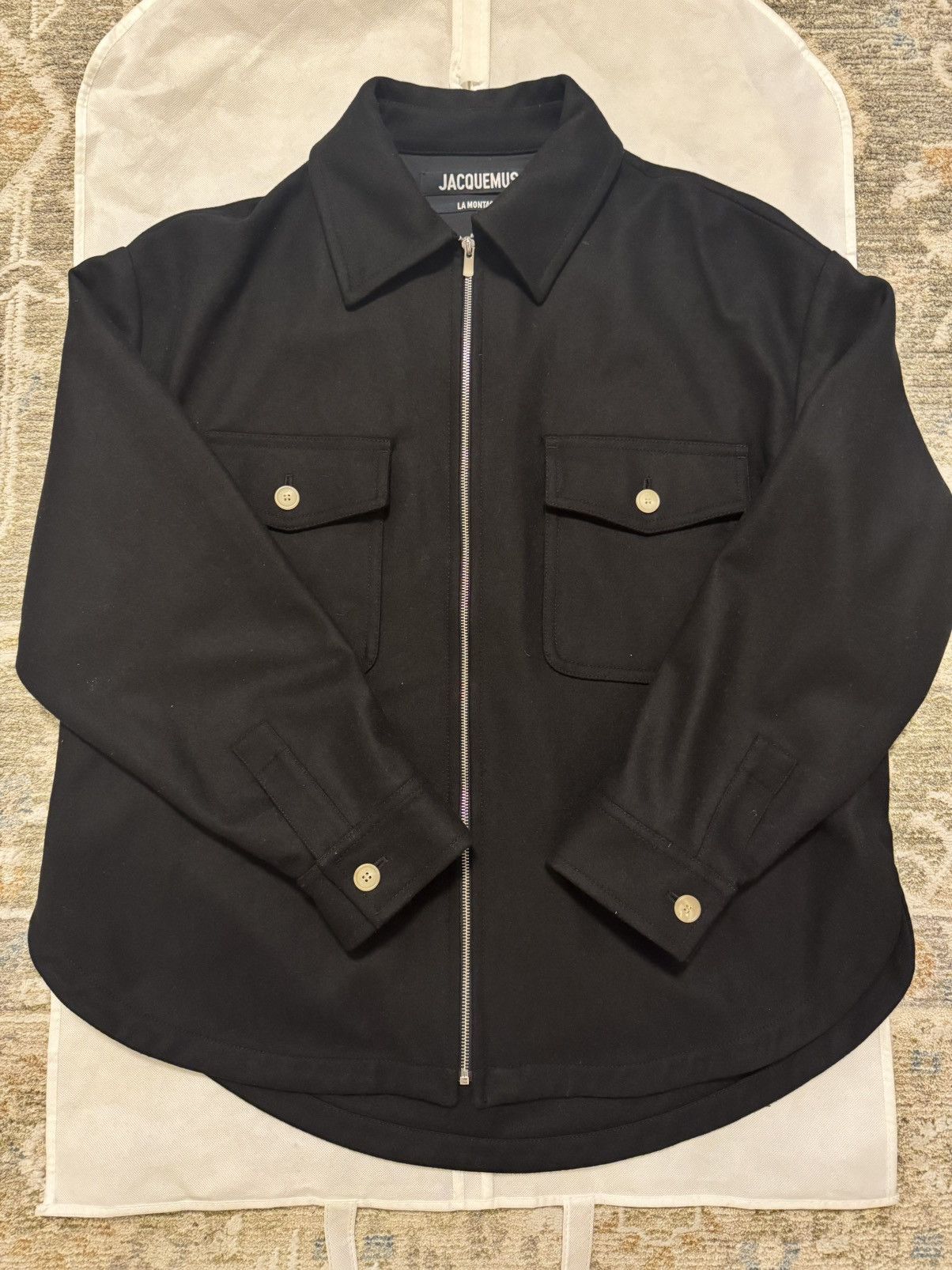 Jacquemus Le Montagne Mens Overshirt Jacket 52 EUR XL/XXL