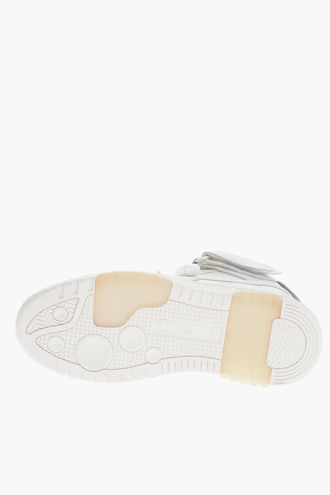 Off-White og1mm0426 Leather High-Top Sneakers in White Size US 7 / EU 40 - 5 Thumbnail