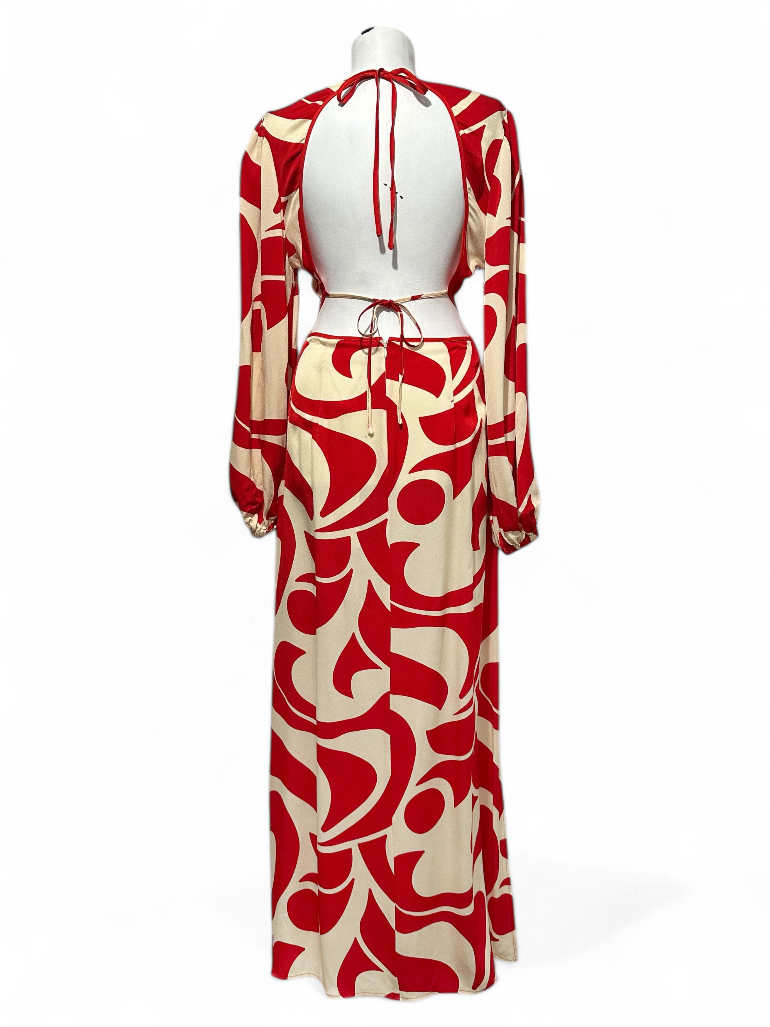 Other The Wolf Gang Orella Cut Out Maxi Dress (M) Size M / US 6-8 / IT 42-44 - 3 Thumbnail