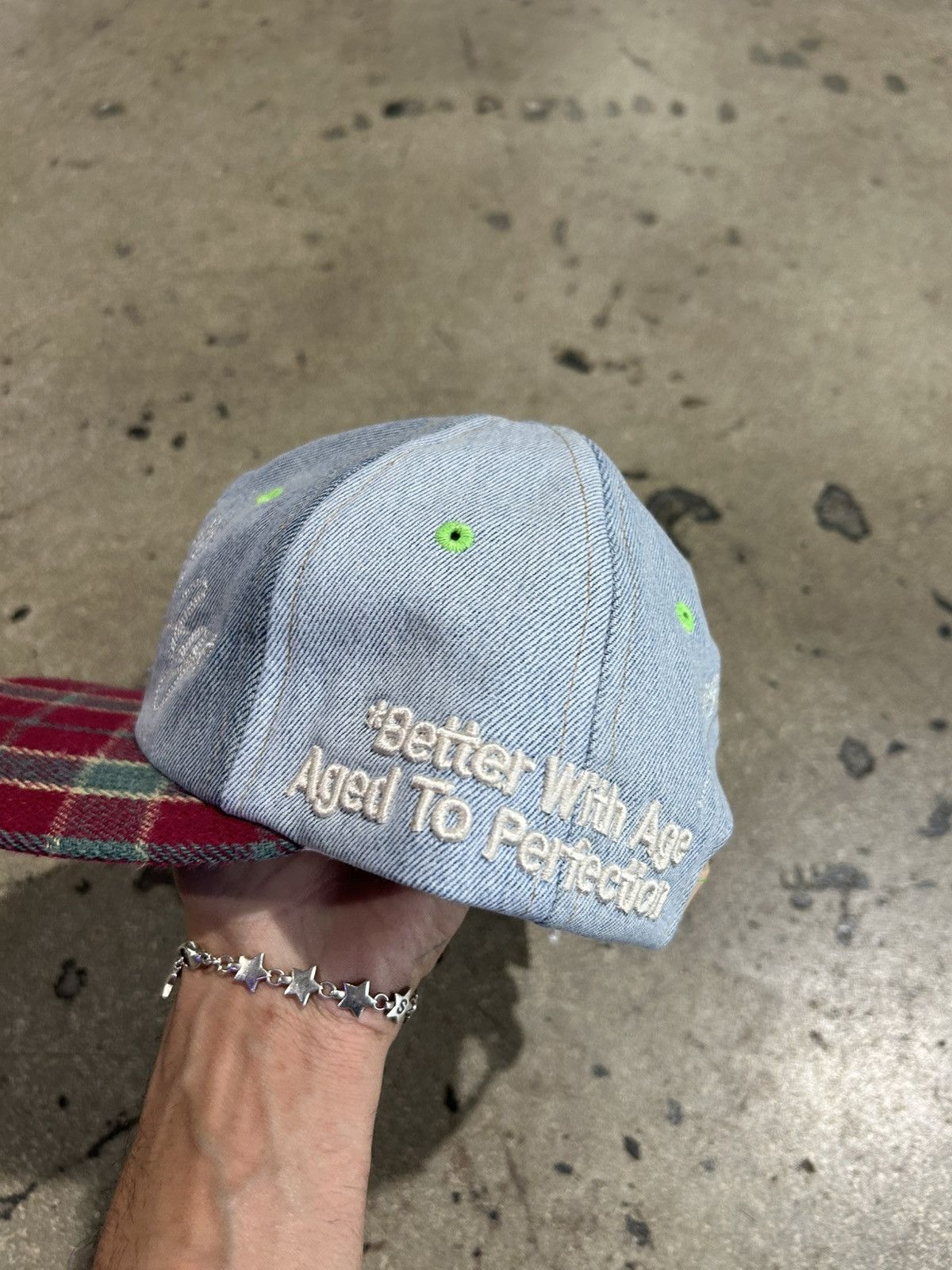 Better With Age Better With Age Heritage Reconstructed Denim Hat Size ONE SIZE - 2 Thumbnail