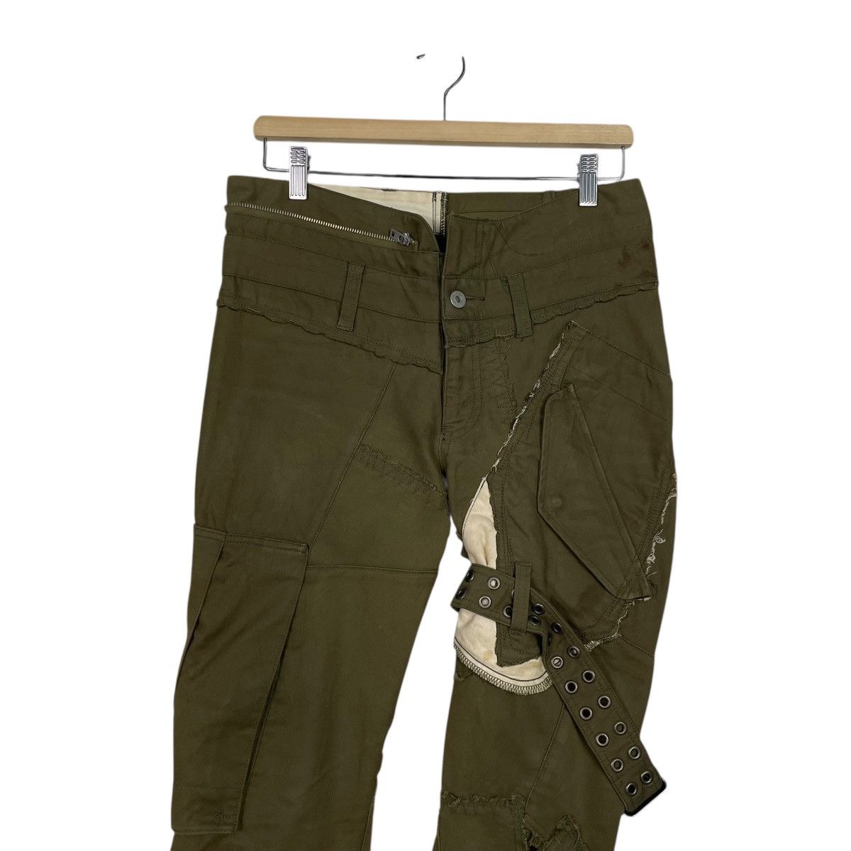 Comme des Garcons Junya Watanabe Cdg AW2006 Deconstructed Military Cargo Pants Size US 32 / EU 48 - 3 Thumbnail