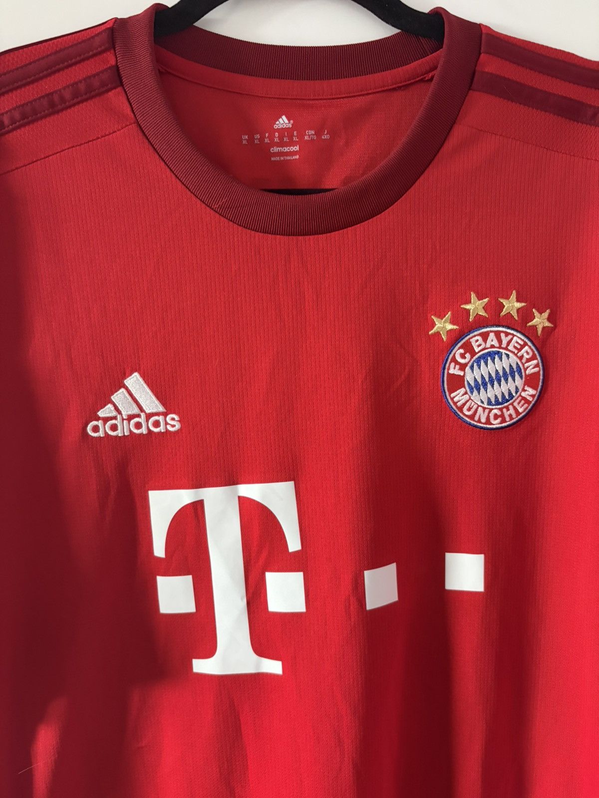 Adidas Bayern Munchen adidas 2015/2016 home Costa Soccer Jersey Size US XL / EU 56 / 4 - 6 Thumbnail