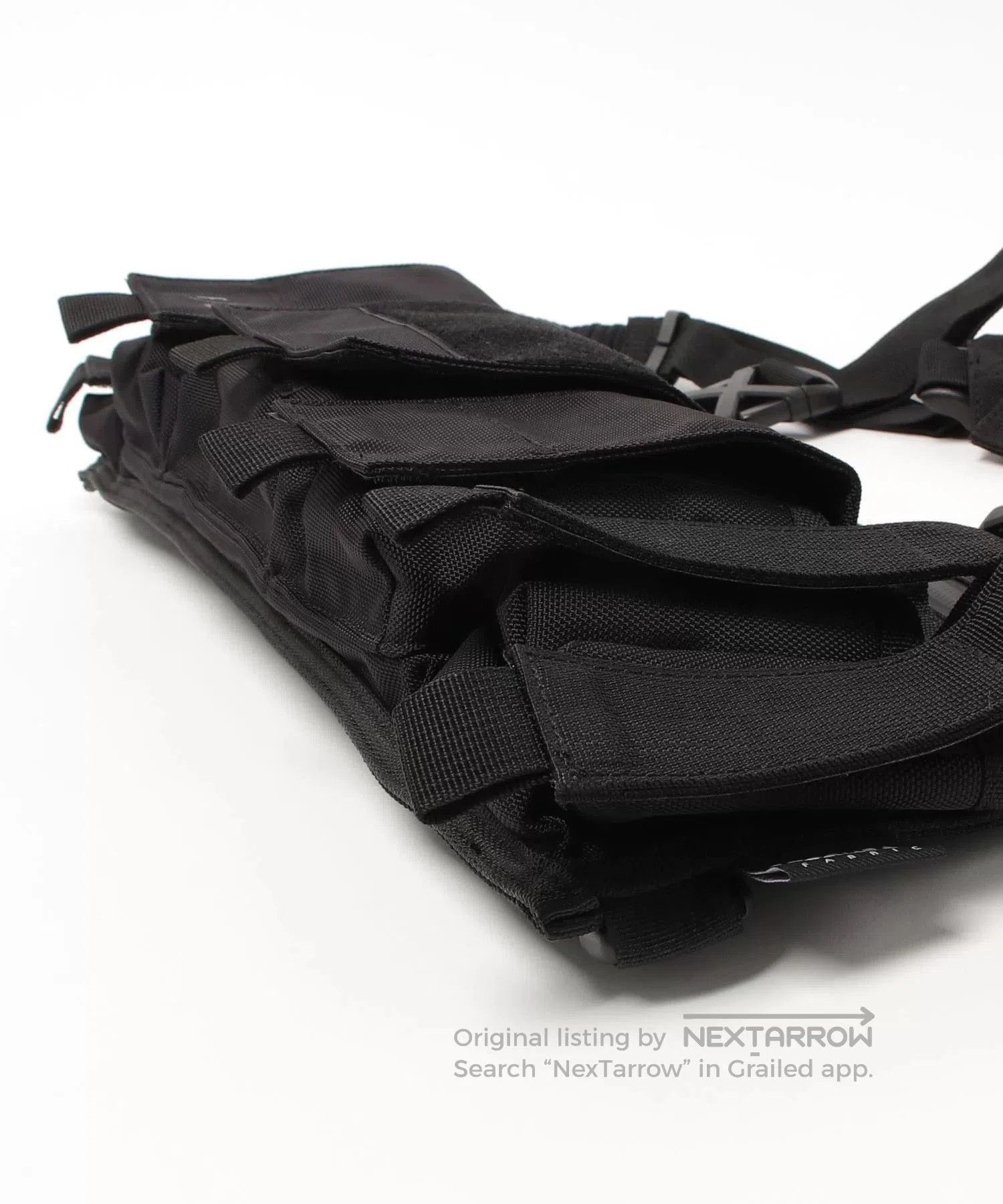 F/CE black utility vest bag from f/ce. Size US M / EU 48-50 / 2 - 3 Thumbnail