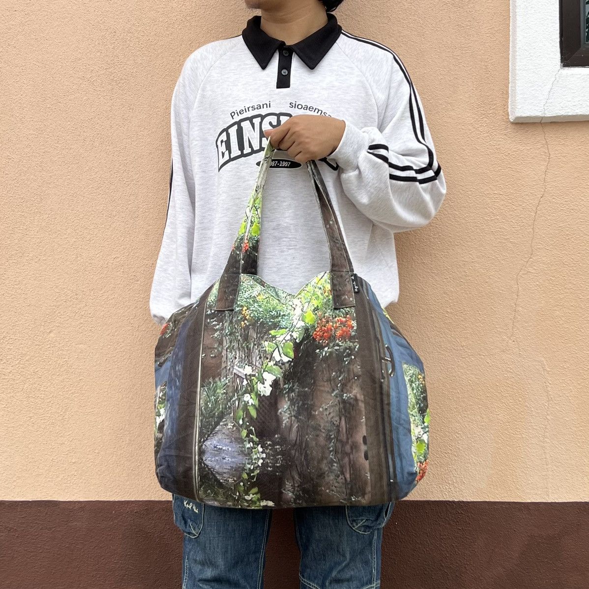agnes b. Agnes b Vibrant Floral Tote Bag Size ONE SIZE - 1 Thumbnail