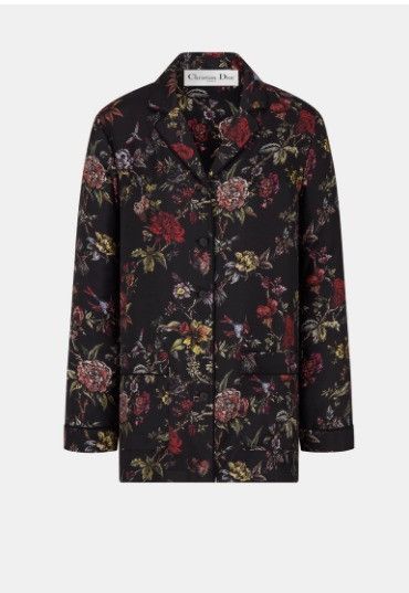 Dior o1w1db10924 Chez Moi Shirt in Multicolor Size L / US 10 / IT 46 - 1 Thumbnail