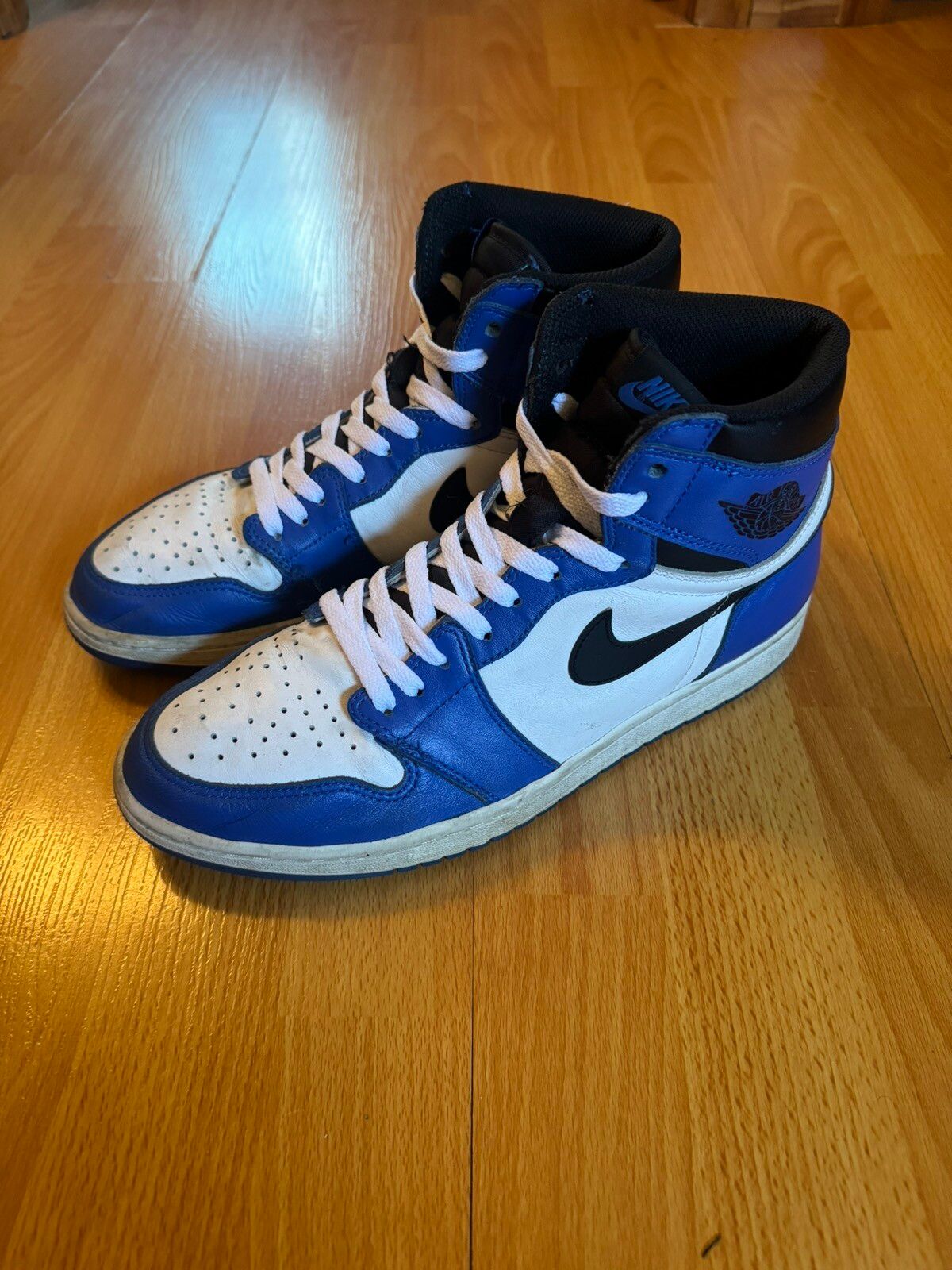Pre-owned Jordan Nike Air Jordan 1 Retro High Og 'game Royal' - 555088 403 Shoes In Blue