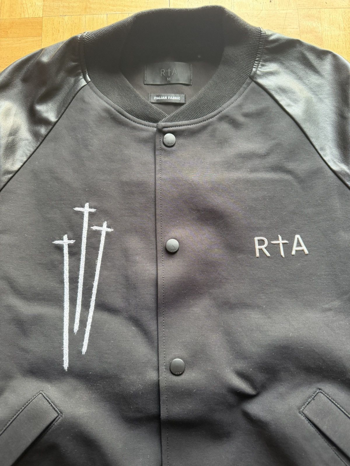 Rta RTA LEATHER SLEEVE JACKET Size US M / EU 48-50 / 2 - 4 Thumbnail