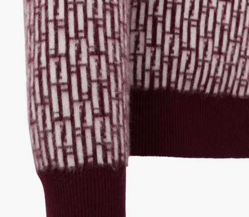 Fendi o1loc1c0824 Pullover in Burgundy Size US M / EU 48-50 / 2 - 3 Thumbnail