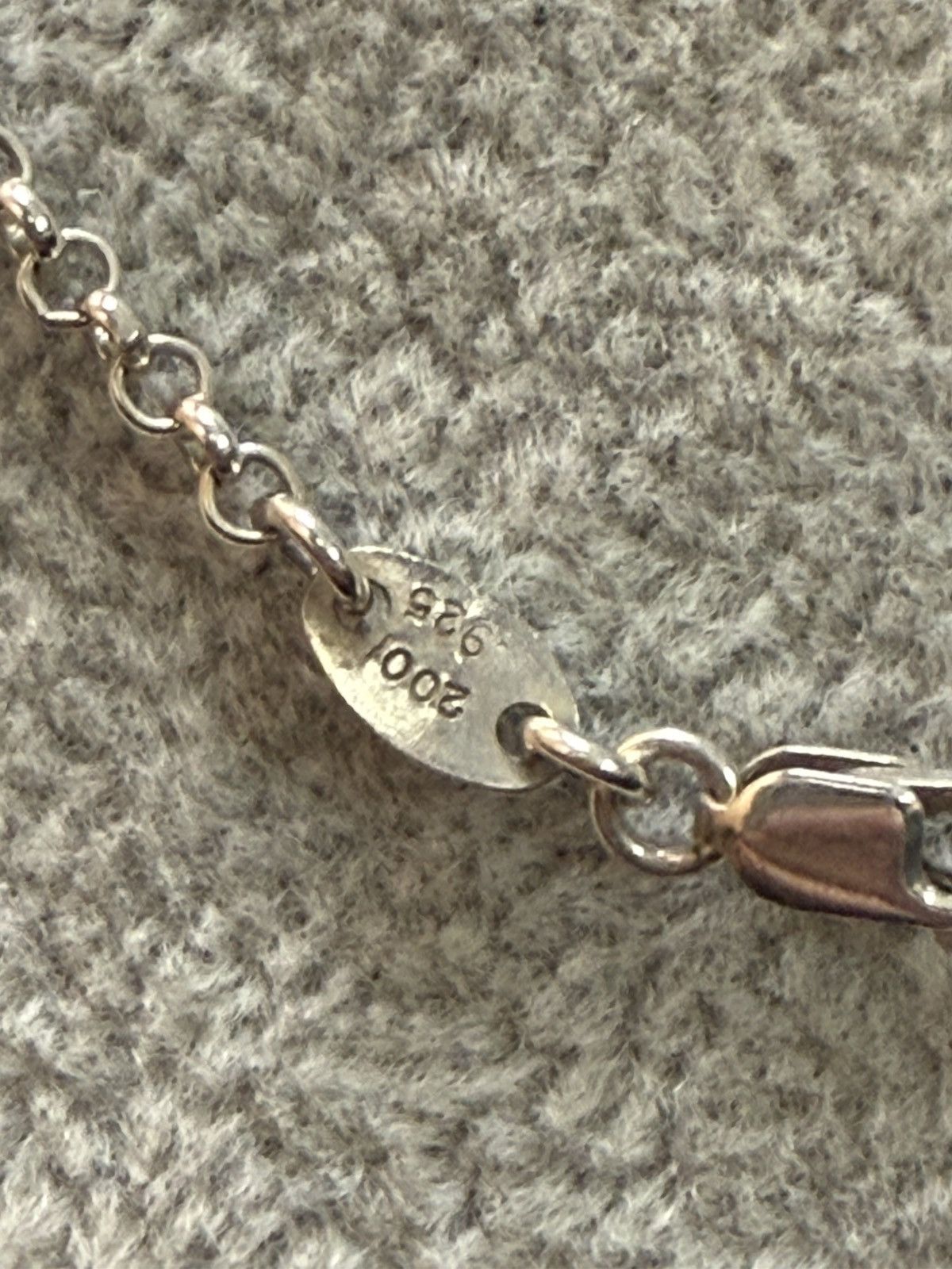 Chrome Hearts Chrome hearts DBL CH cross pave & baby fat pave + roll chain Size ONE SIZE - 4 Thumbnail