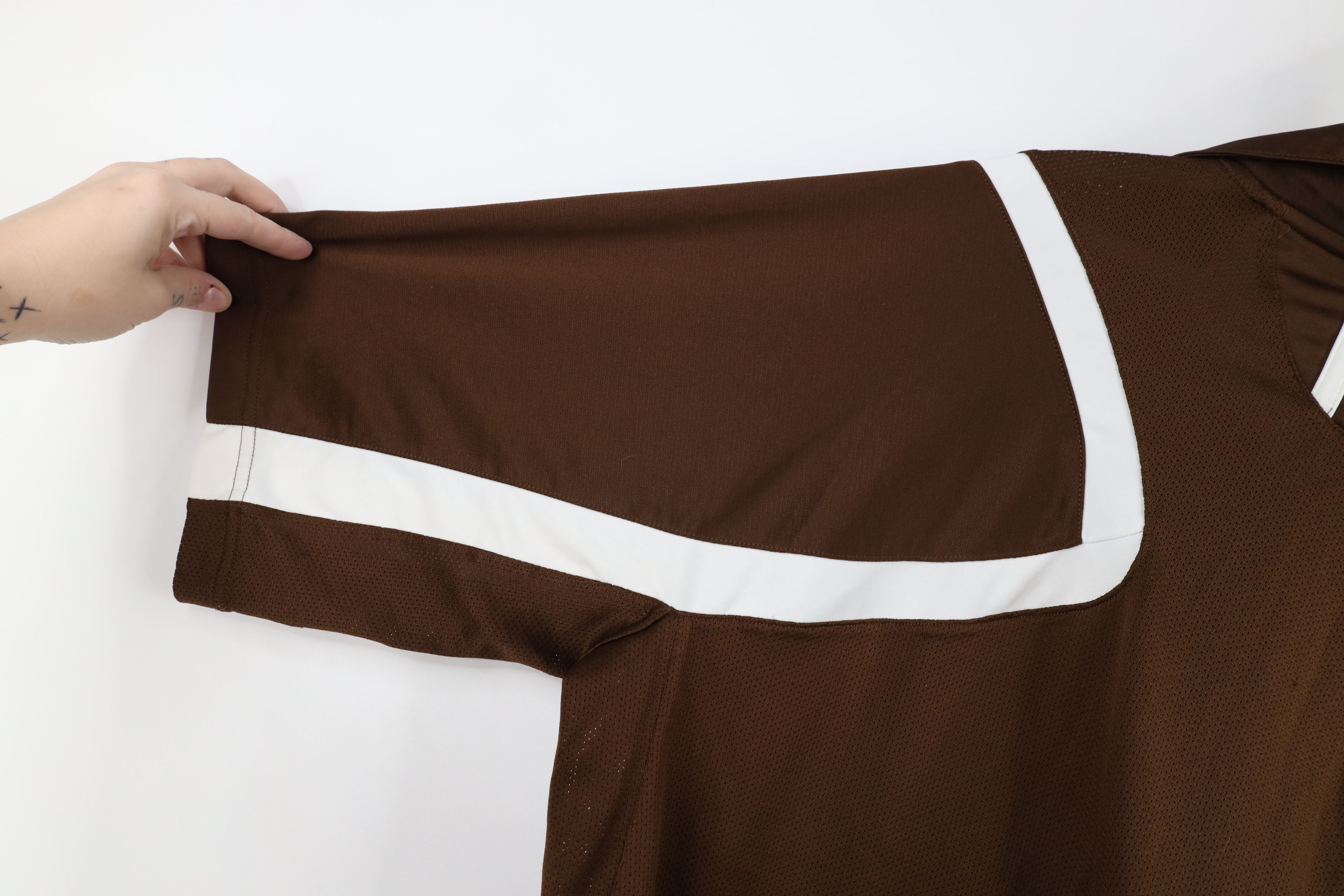 Adidas × Vintage Adidas Bowling Green State University Football Polo Brown Size US XL / EU 56 / 4 - 12 Thumbnail