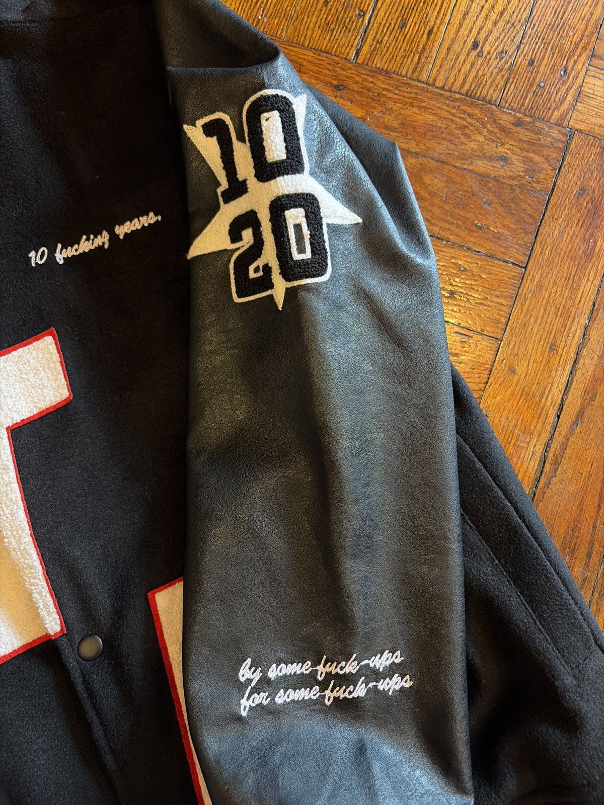 Fuck The Population Ftp 10 Year Anniversary “varsity Jacket” 2020 Size US M / EU 48-50 / 2 - 5 Thumbnail