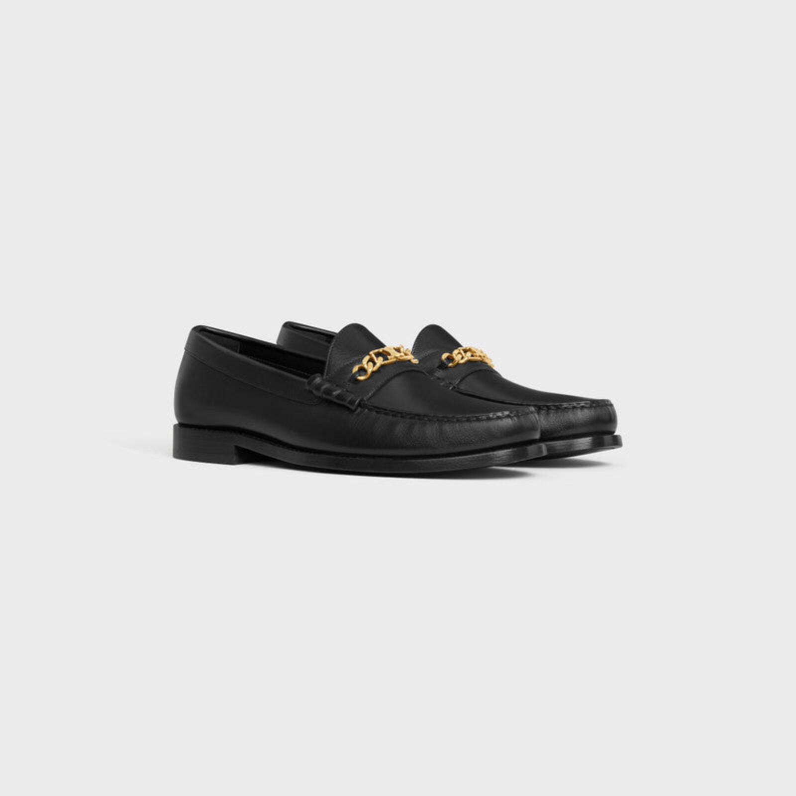 Celine Celine Luco Triomphe Chain Loafers Size ONE SIZE - 2 Thumbnail