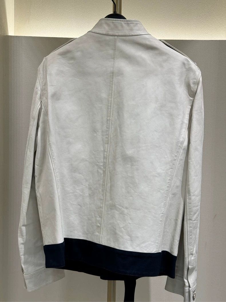 Gucci Gucci Men's white cowhide jacket 2503-Nextarrow Size US M / EU 48-50 / 2 - 2 Thumbnail