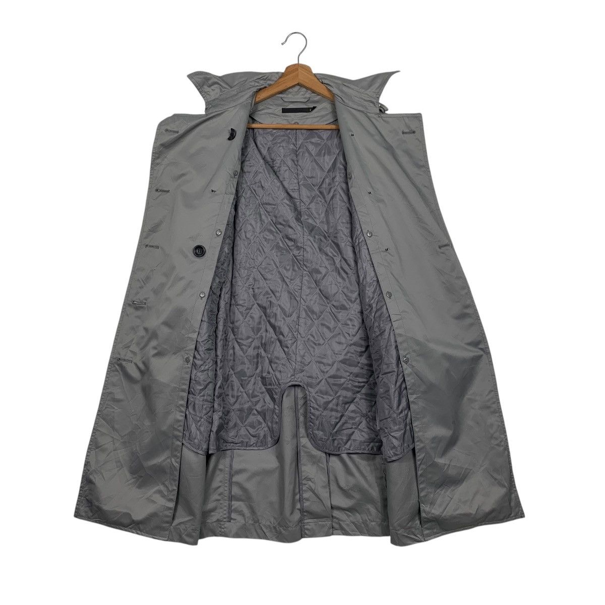 Uniqlo Uniqlo Double Breast Trench Coat Size L / US 10 / IT 46 - 12 Thumbnail