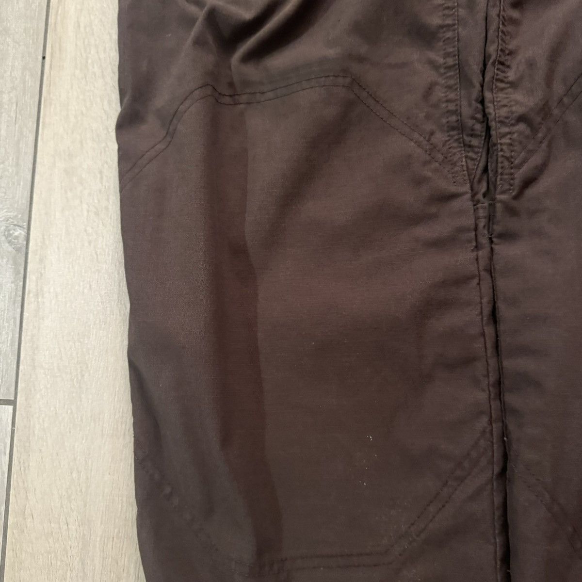 Carhartt × First MFG Co. × JNCO Vintage Y2K Earth Tone Brown Baggy Double Knee Cargo Pants Size US 36 / EU 52 - 12 Thumbnail