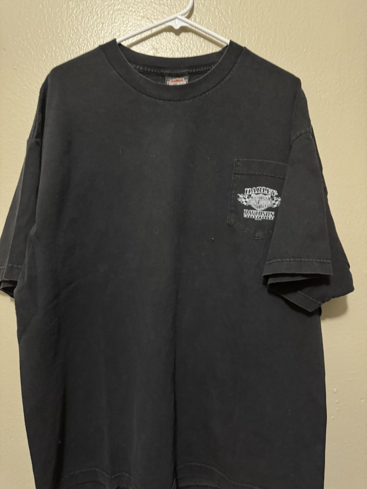 Harley Davidson Vintage pocket Harley T-shirt Size US XXL / EU 58 / 5 - 1 Thumbnail