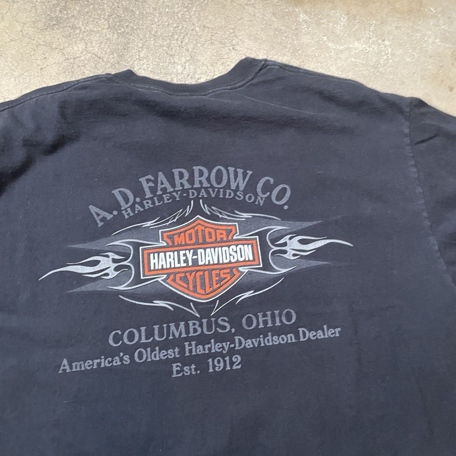 Harley Davidson Y2K 2005 Harley Davidson Dice Double Sided Shirt Men’s XL Size US XL / EU 56 / 4 - 11 Thumbnail