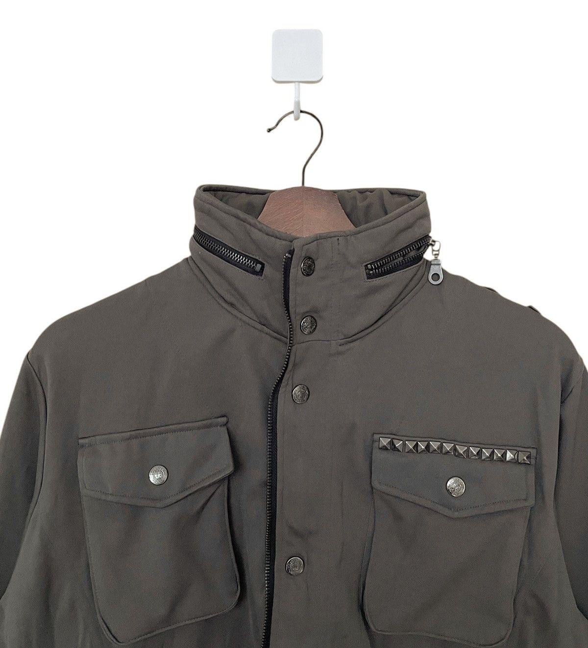 If Six Was Nine × In The Attic Vintage Brand In The Attic Tactical Jacket 1990s Size US L / EU 52-54 / 3 - 3 Thumbnail
