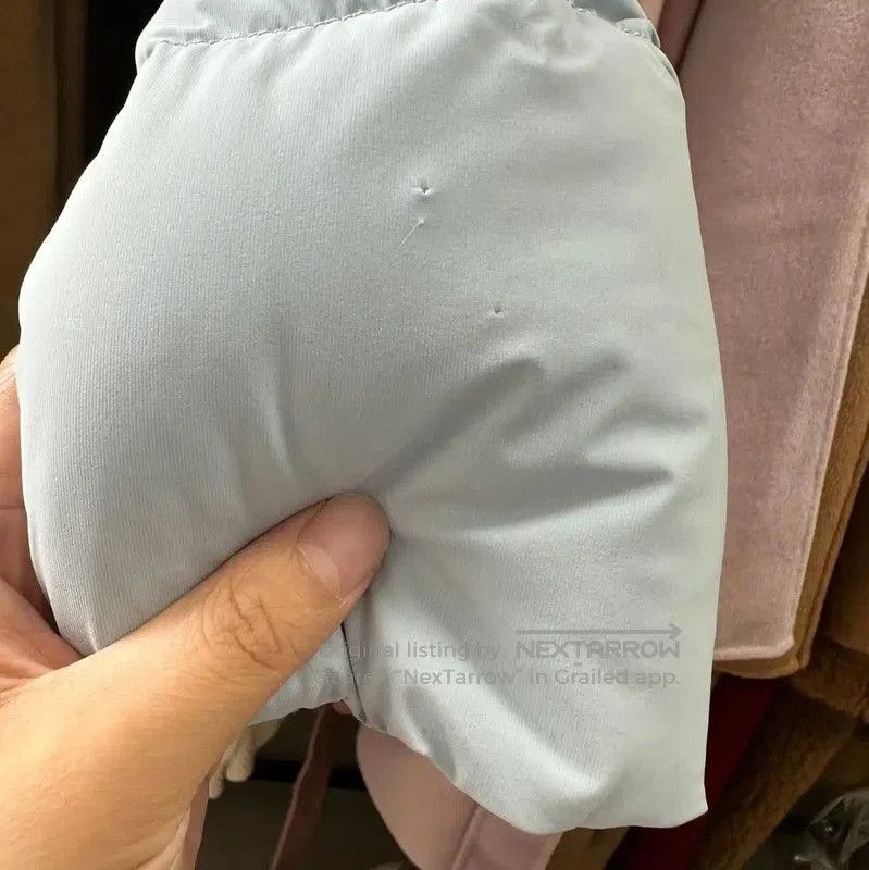 Max Mara MaxMara Light Blue Long Down Jacket . Size XS / US 0-2 / IT 36-38 - 5 Thumbnail