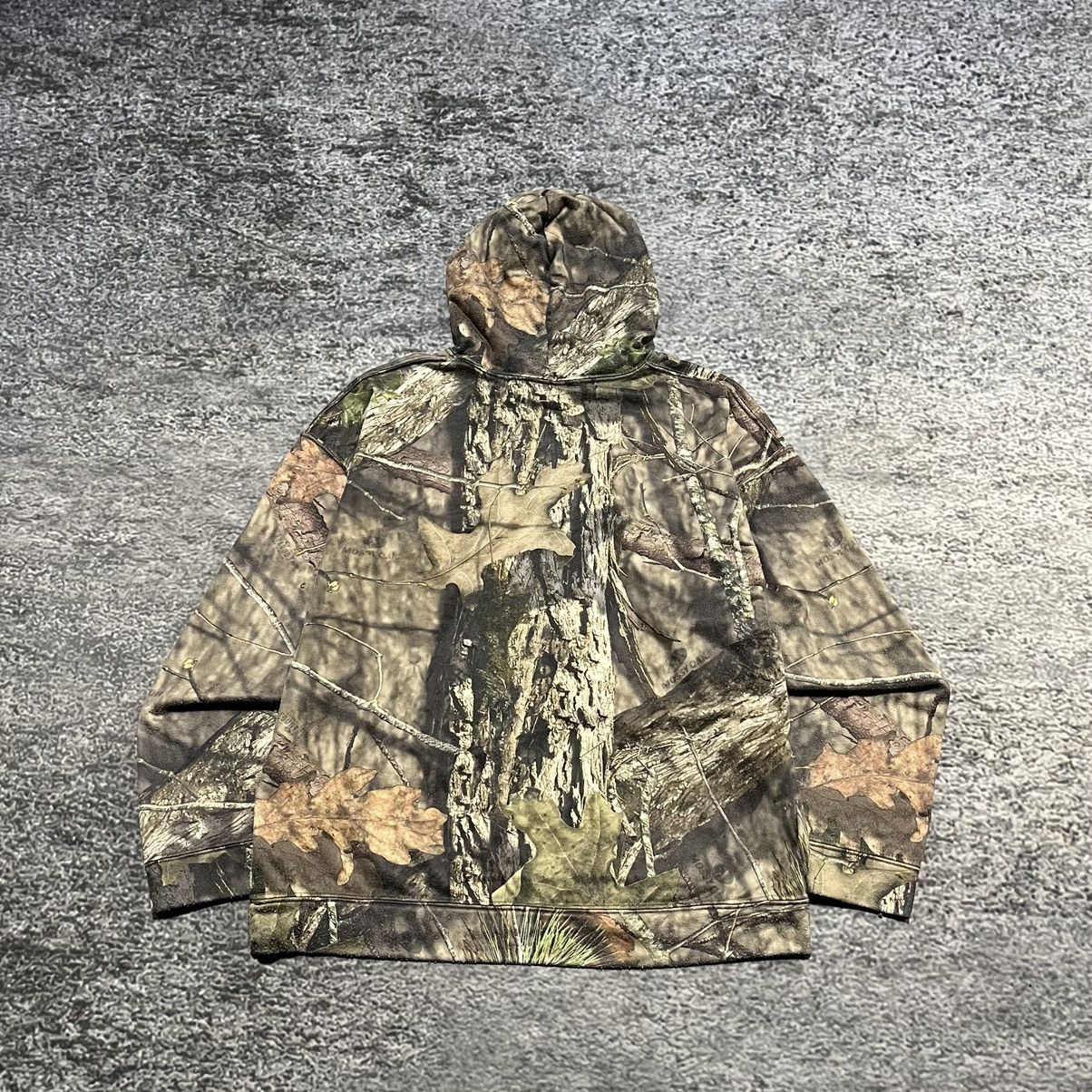 Mossy Oaks Vintage Y2K Mossy Oak Camo Grunge Skater Hoodie Size Large Size US L / EU 52-54 / 3 - 2 Thumbnail