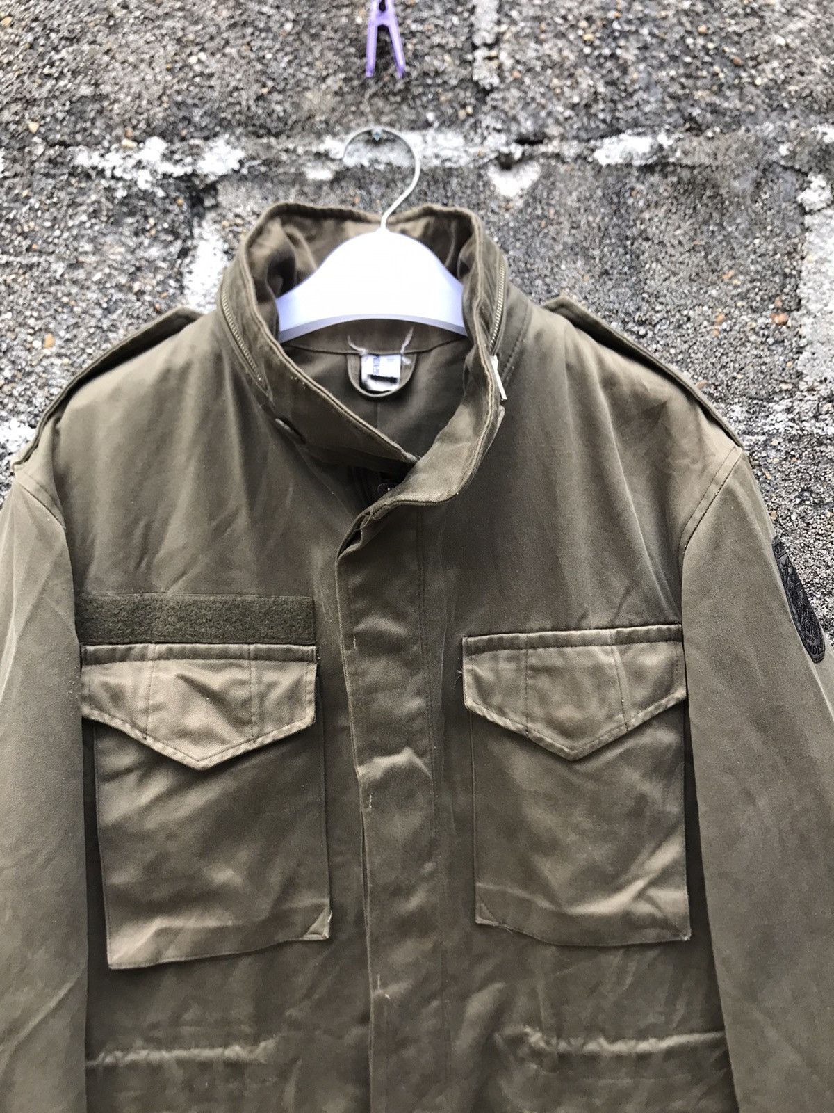 Vintage ⚡️Bundeswehr M-65 Vintage Army Litto Wein HBA 1985 Size US M / EU 48-50 / 2 - 5 Thumbnail