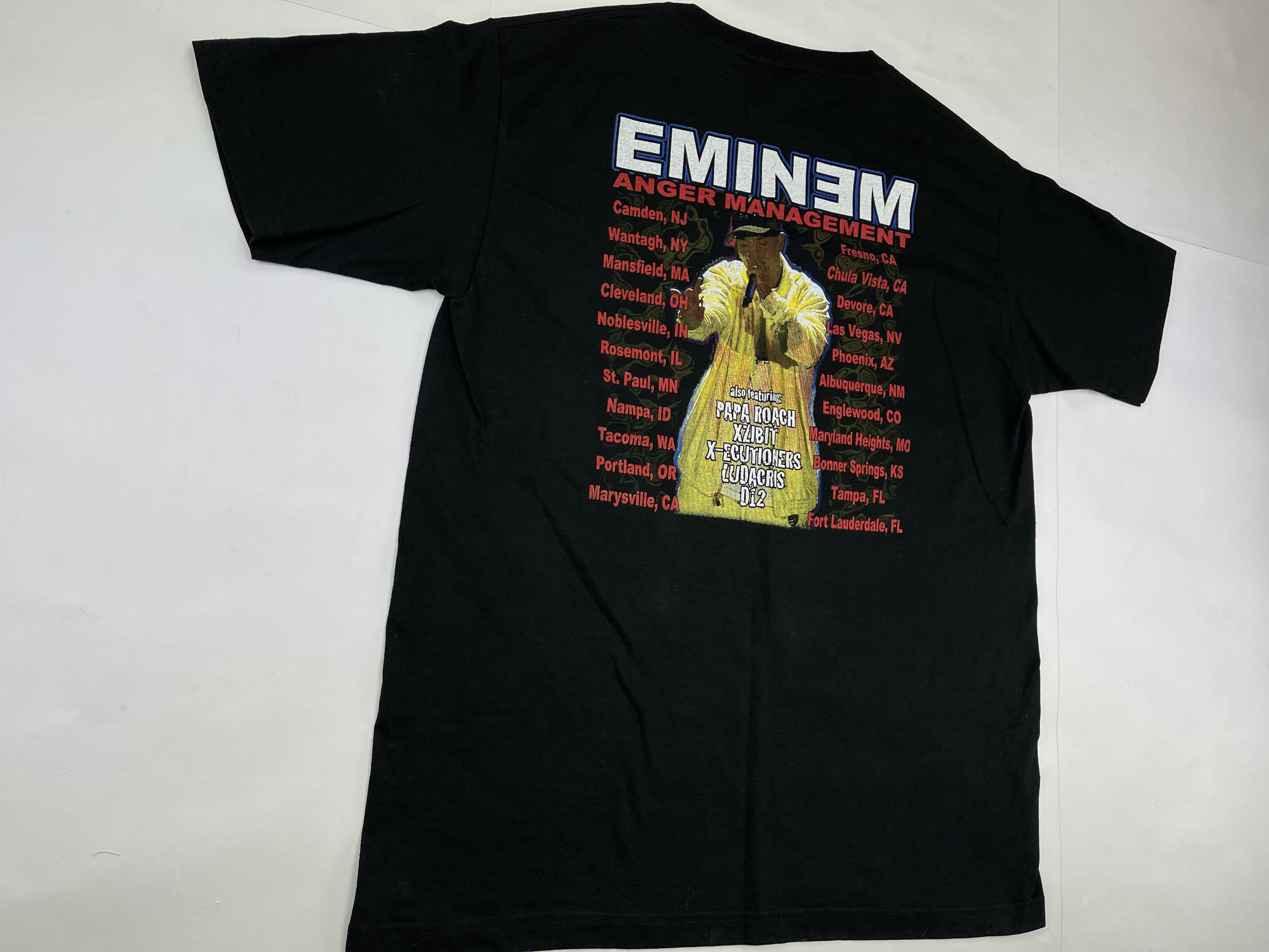 Eminem × Vintage Eminem t-shirt, 2000 Anger Management tour, 2000s, Y2K, XL Size US XL / EU 56 / 4 - 5 Thumbnail