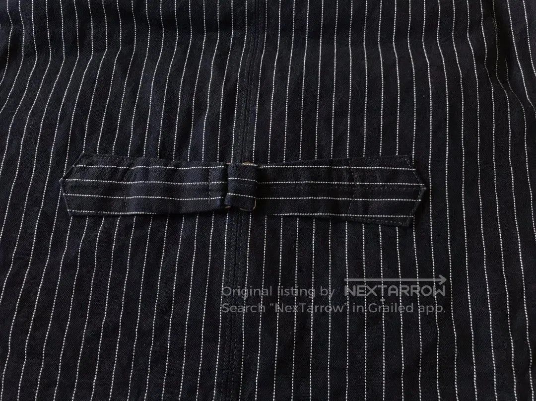 Rising Sun & Co. Rising Sun US Striped Canvas Work Vest XS. Size US XS / EU 42 / 0 - 5 Thumbnail
