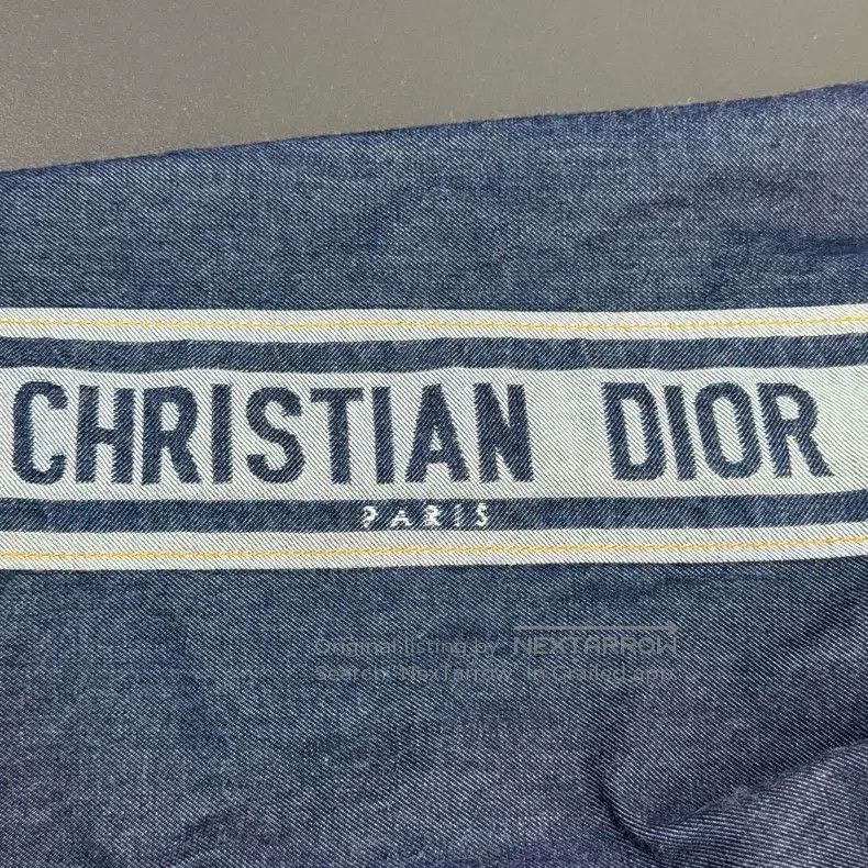 Dior Dior Dark blue classic logo denim cotton skirt Size 24" / US 00 / IT 34 - 7 Thumbnail