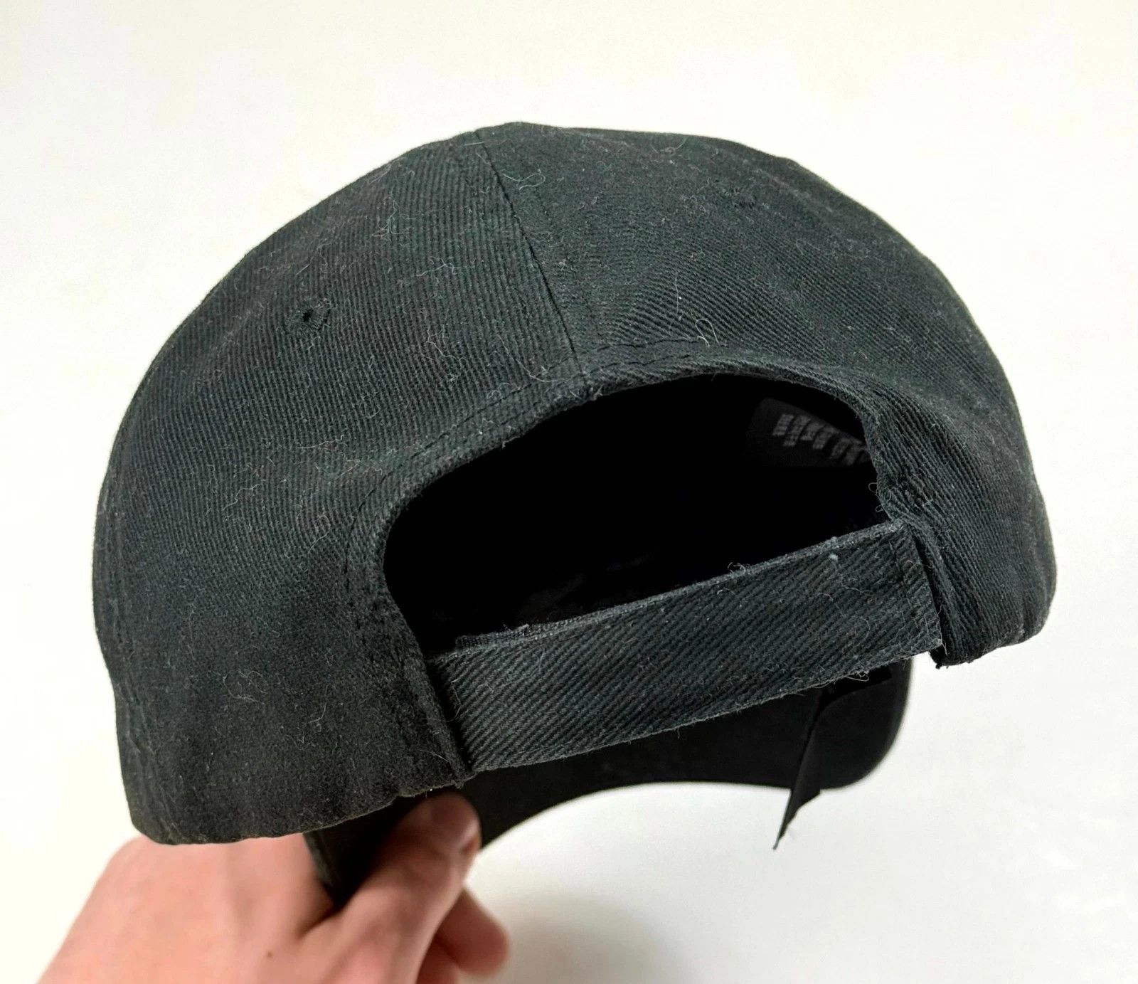 Balenciaga Balenciaga Rainbow Visor Logo Black Baseball Cap Size ONE SIZE - 4 Thumbnail