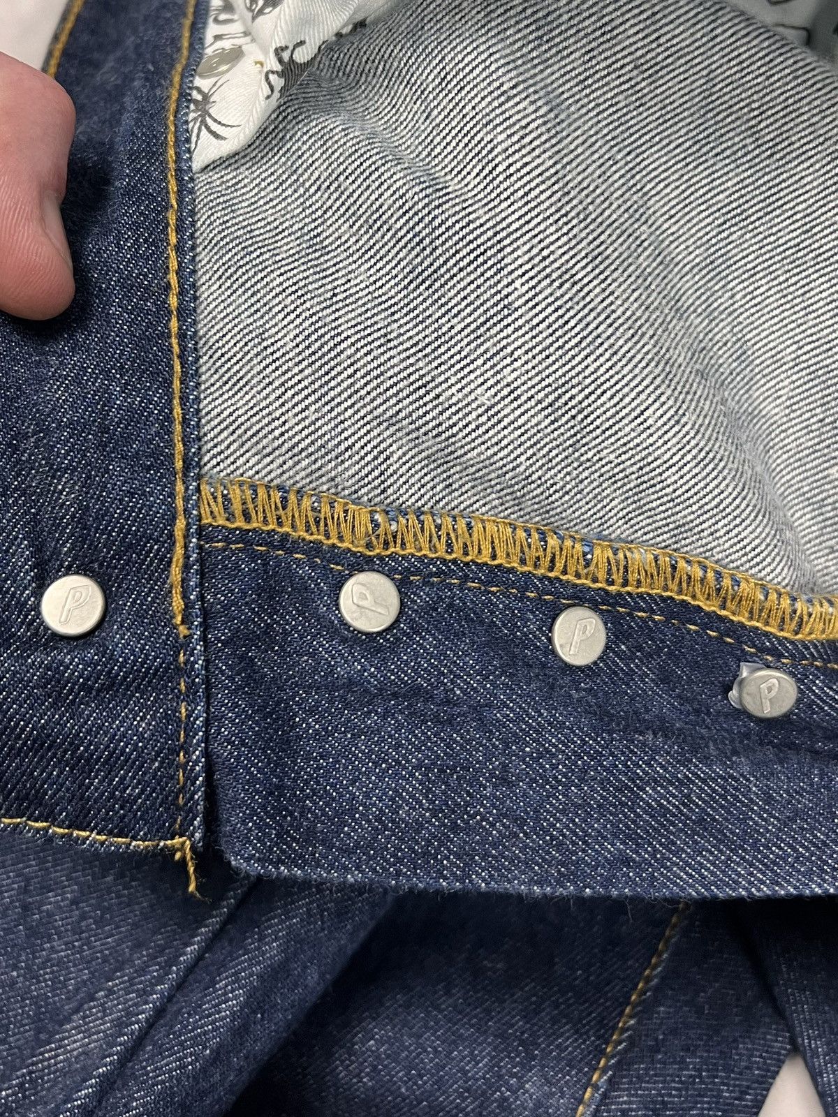 Palace Palace Skateboards Jeans Indigo Blue 32 OG Tri-Ferg Baggy Size US 32 / EU 48 - 9 Thumbnail