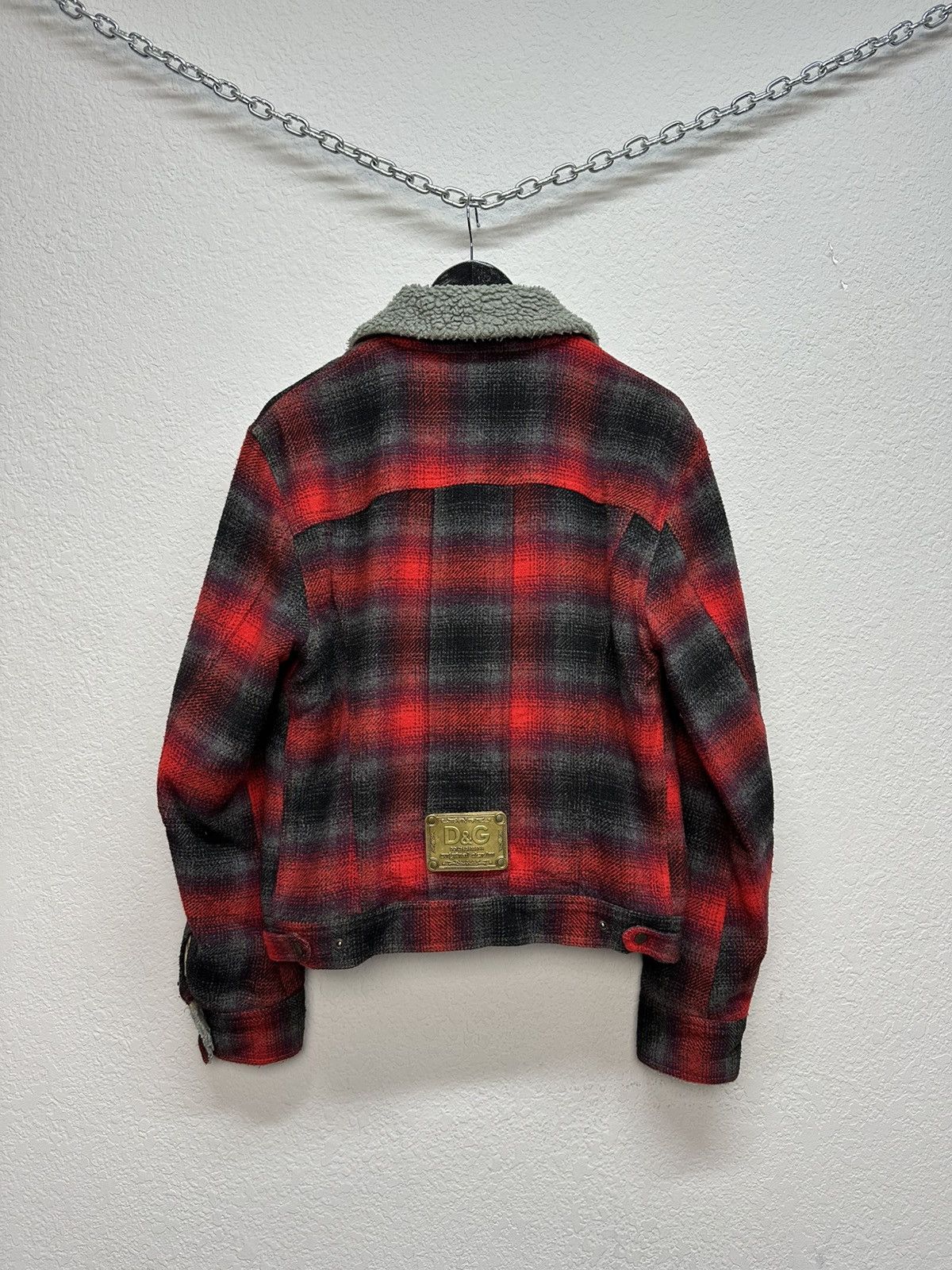 Dolce & Gabbana Vintage Dolce & Gabbana Archival Wool Jacket Checked Y2K Size US M / EU 48-50 / 2 - 9 Thumbnail