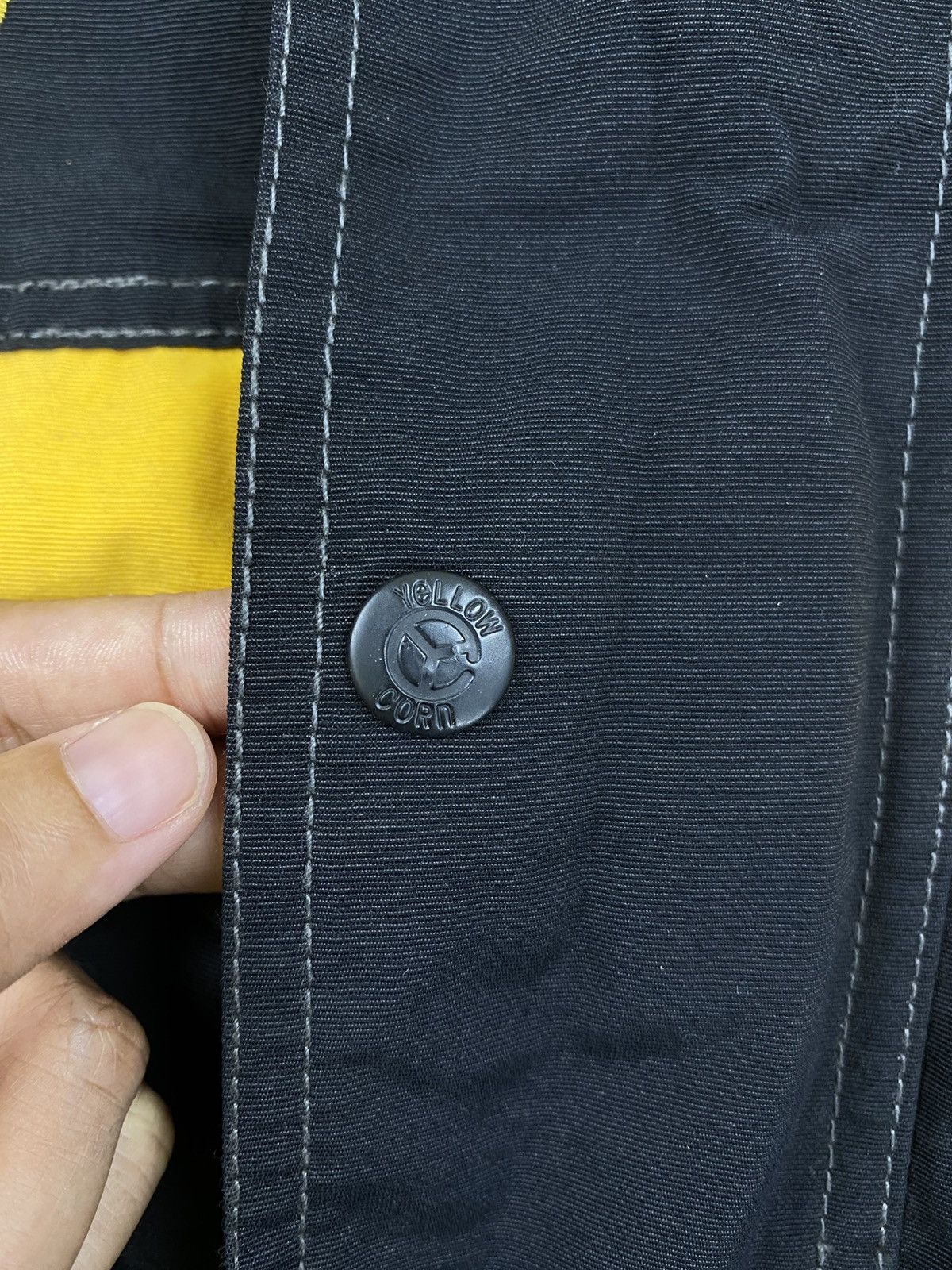 YELLOW CORN Vtg YELLOW CORN Magician Highway Sledge Hammer Biker Jacket Size US XL / EU 56 / 4 - 10 Thumbnail