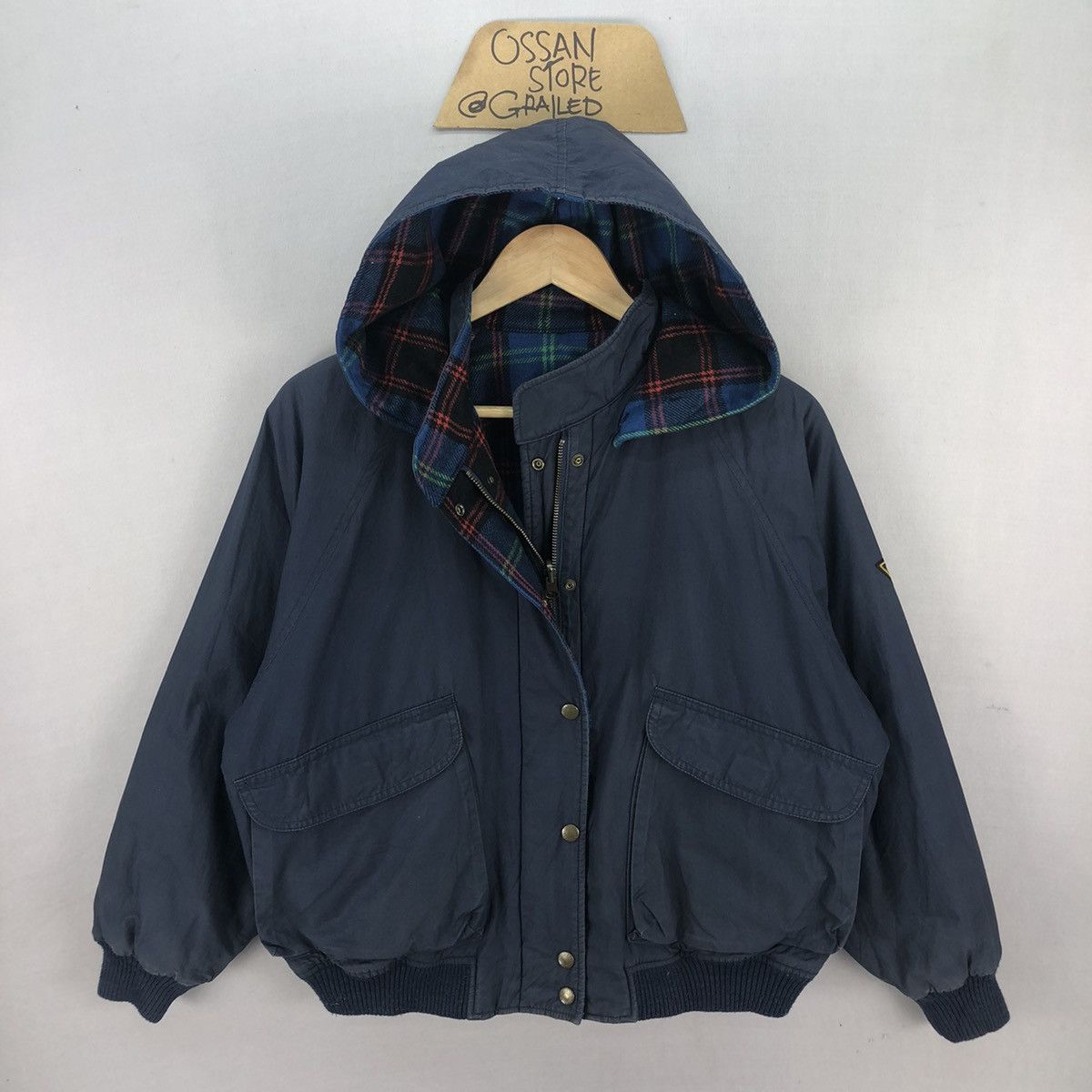 McGregor Vintage Mcgregor Plaid Checkered Reversible Jacket Size US L / EU 52-54 / 3 - 12 Thumbnail