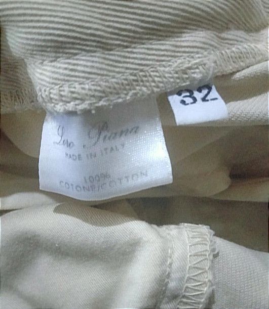 Loro Piana Loro Piana Cotton Casual Pants Straight Cut Made in Italy Size US 32 / EU 48 - 4 Thumbnail