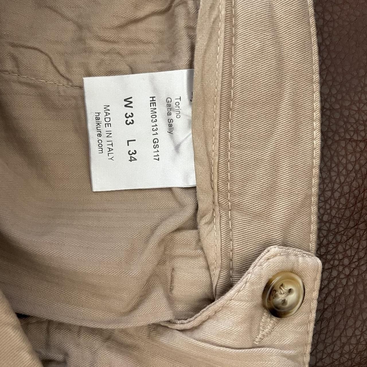Haikure Gaba Sally Chino Pant (Made in Italy) Size US 33 - 9 Thumbnail