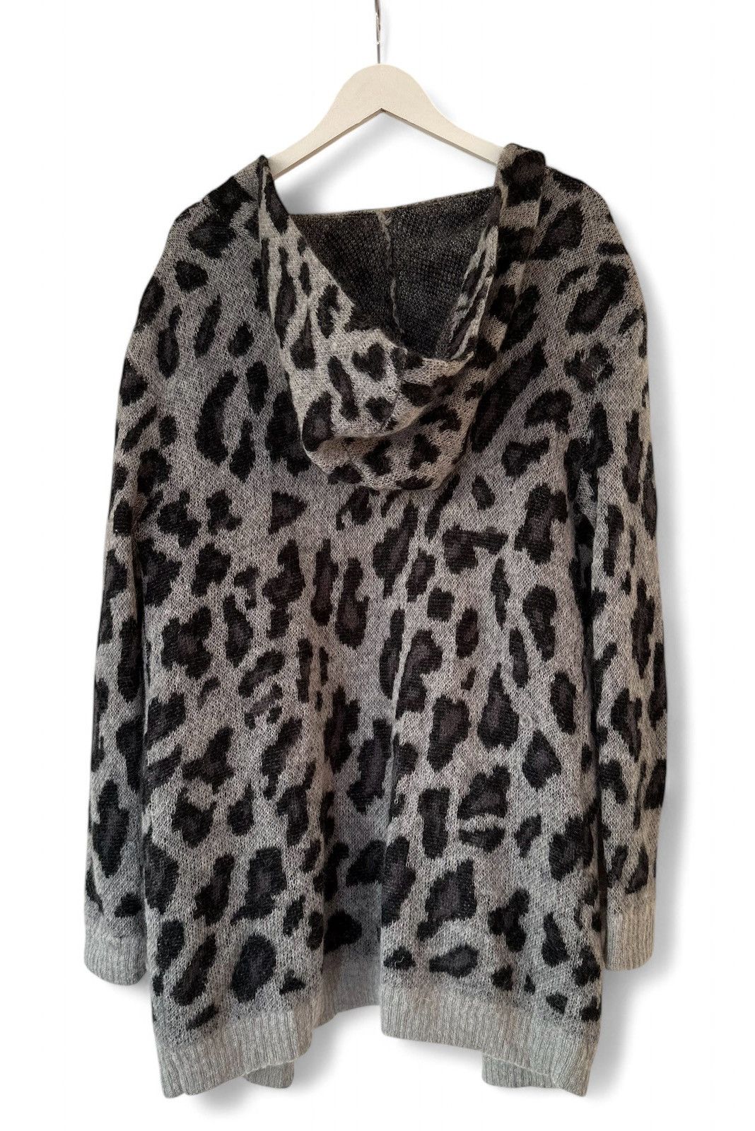 The Kooples The Kooples Wool Cardigan Sweater Mohair Hooded Size 2 Size M / US 6-8 / IT 42-44 - 2 Thumbnail