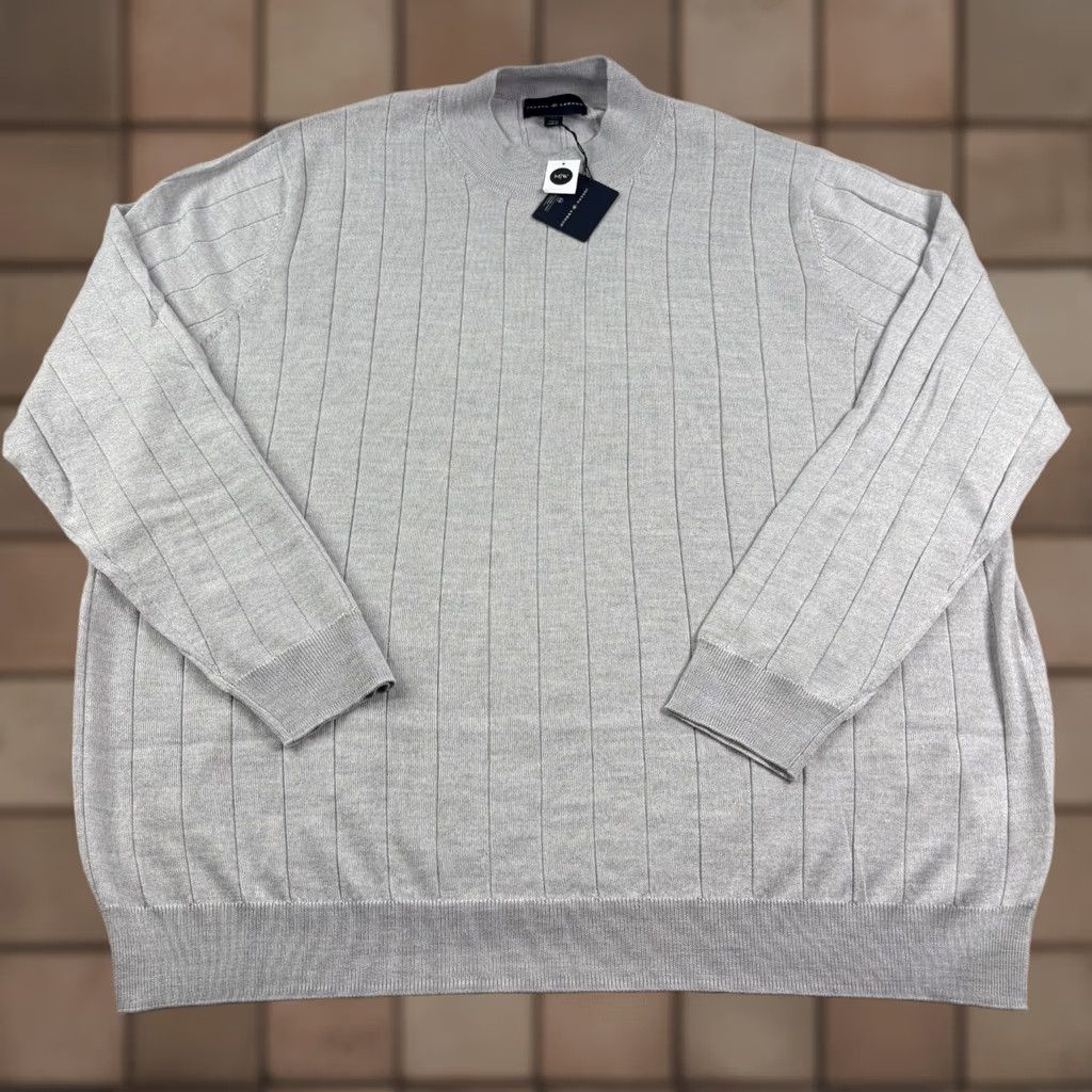 Joseph Abboud Joseph Abboud Sweater Mens 3XL Gray Pullover Stretch NEW Size US XXL / EU 58 / 5 - 1 Thumbnail