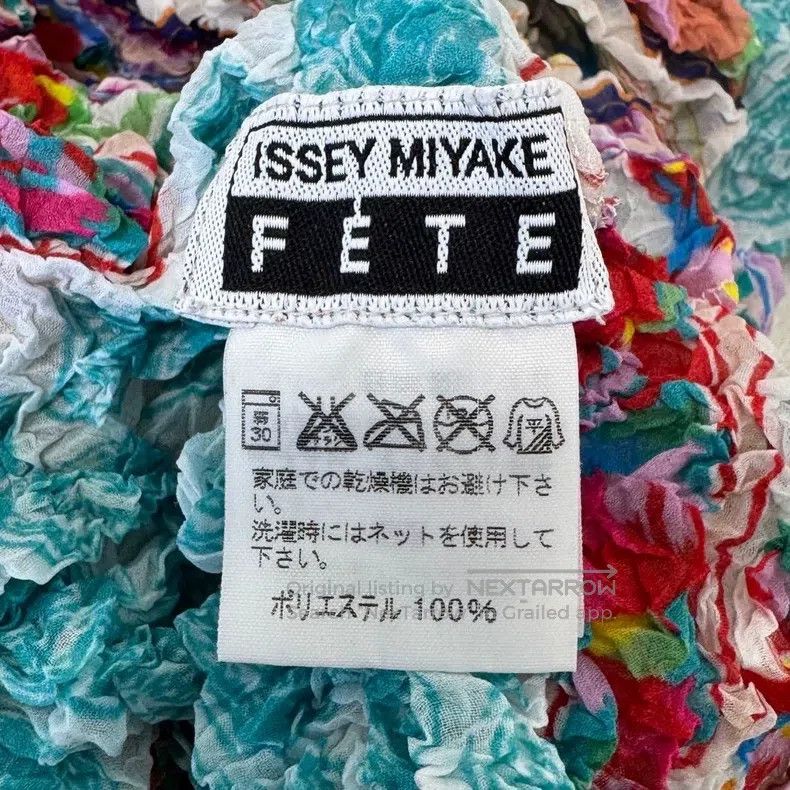 Issey Miyake Issey Miyake Crinkled Oil Painting Top Size M / US 6-8 / IT 42-44 - 6 Thumbnail