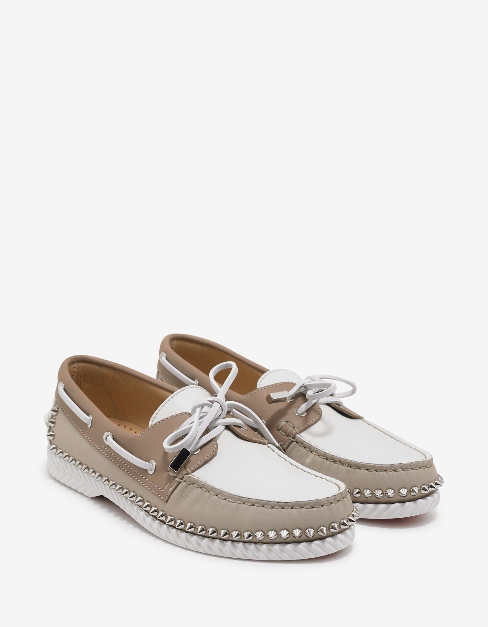 Christian Louboutin Christian Louboutin Steckel Colombe Beige Boat Shoes Size US 10 / EU 43 - 1 Thumbnail