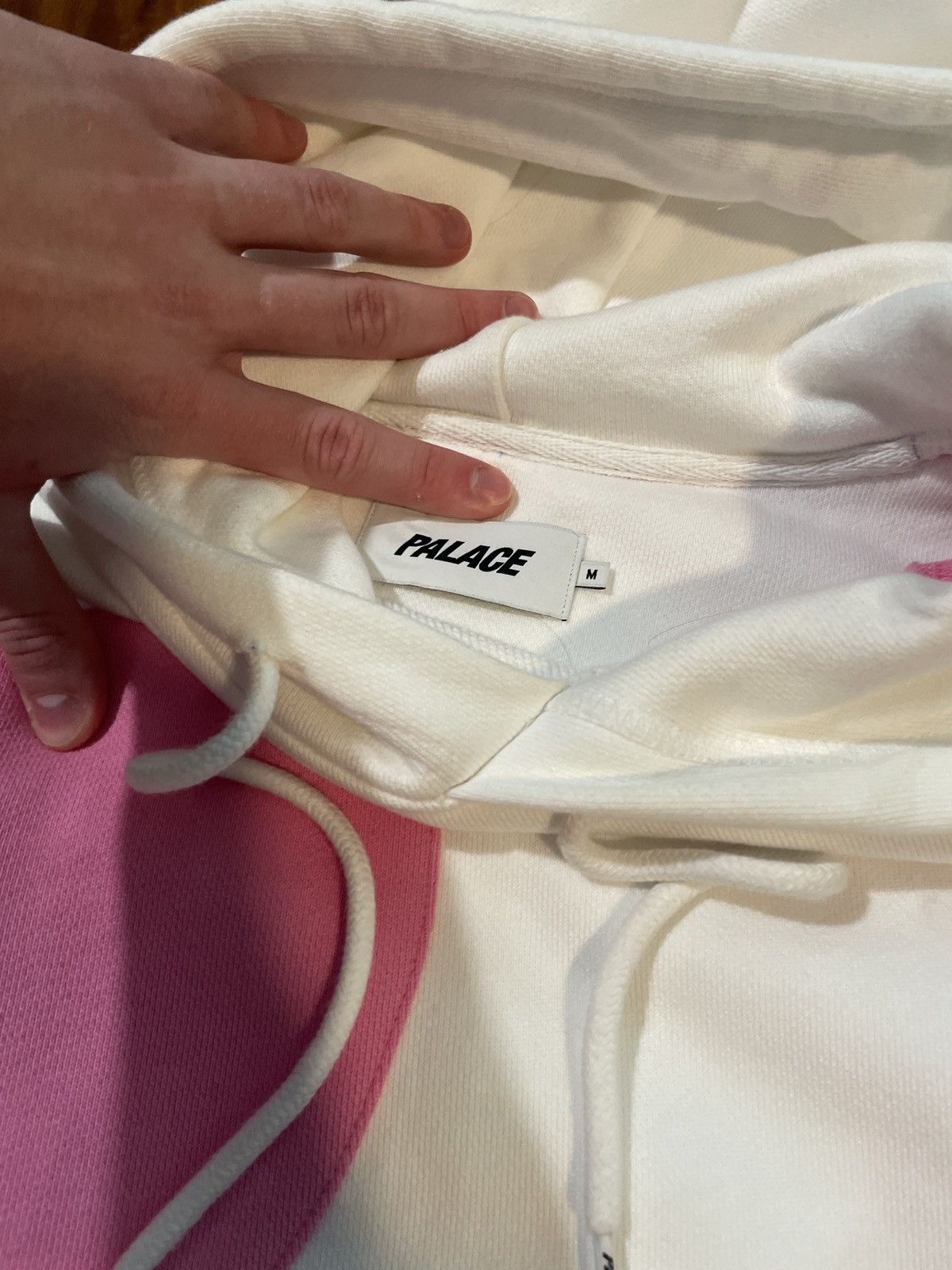 Palace Palace Ying Yang Hoodie Pink / White Size US M / EU 48-50 / 2 - 4 Thumbnail