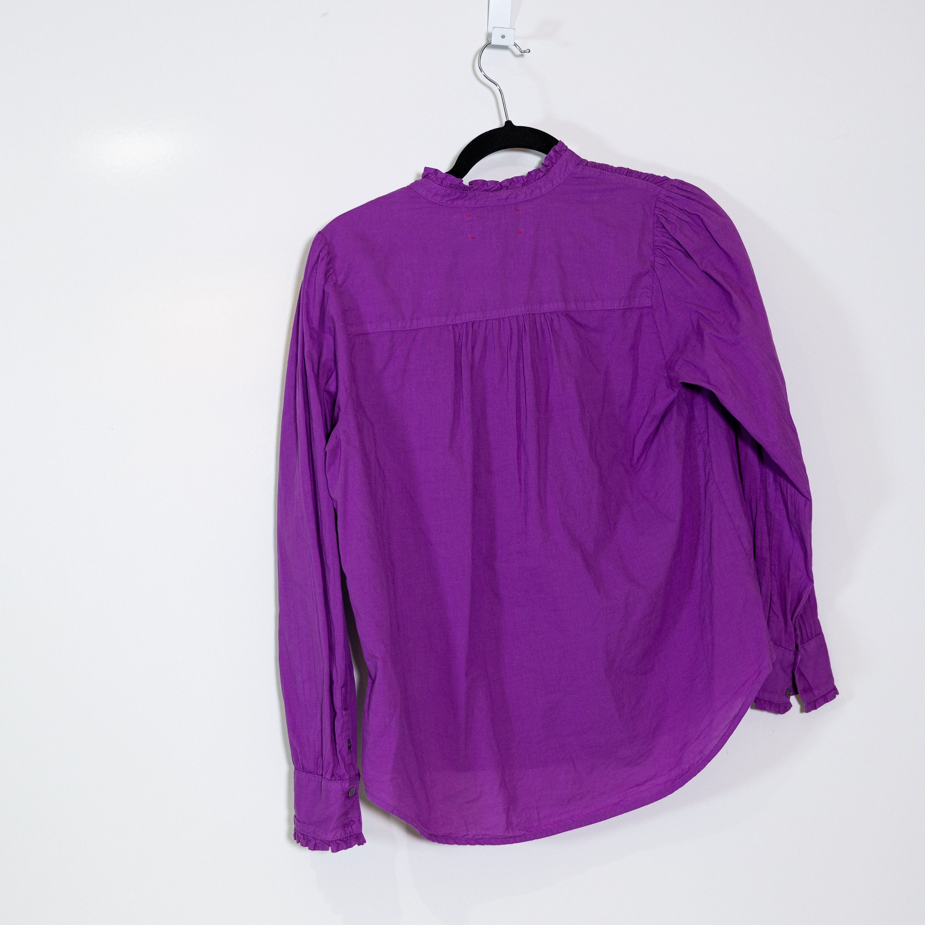 Xirena Xirena Emilia Cotton Poplin Ruffle Detail Size XS / US 0-2 / IT 36-38 - 4 Thumbnail