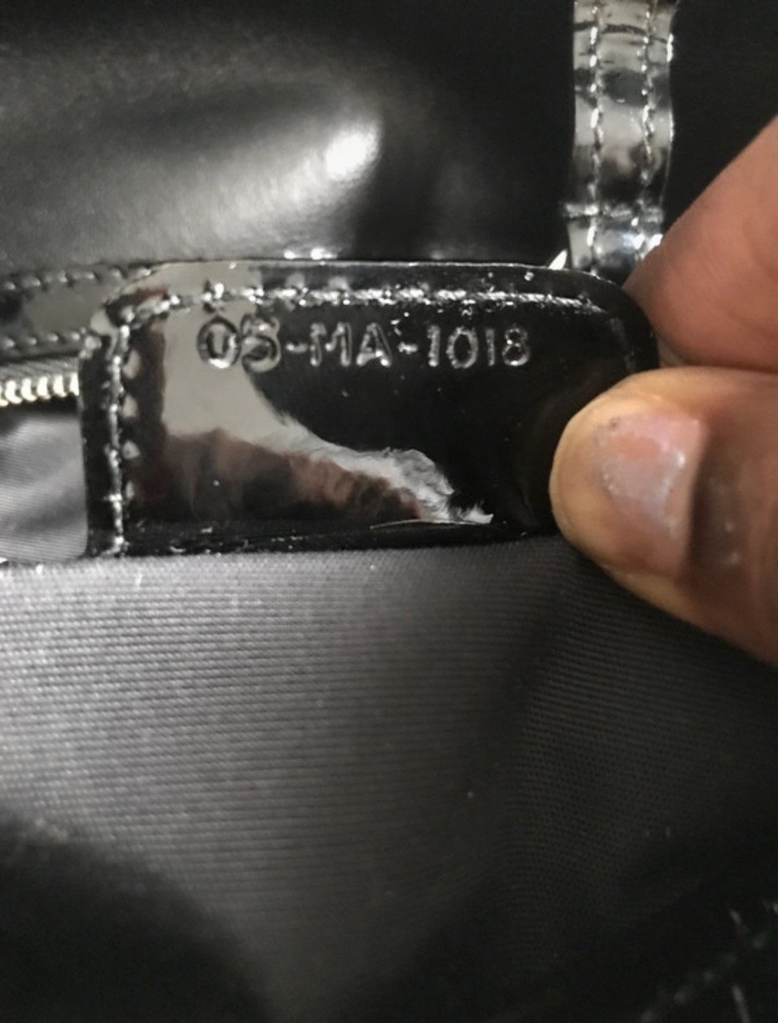 Dior Christian Dior 61 Black Leather Bag Size ONE SIZE - 12 Thumbnail