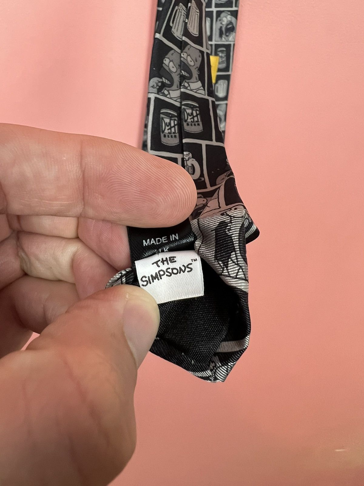 The Simpsons × Vintage The Simpsons tie silk beer duff movie Size ONE SIZE - 7 Thumbnail