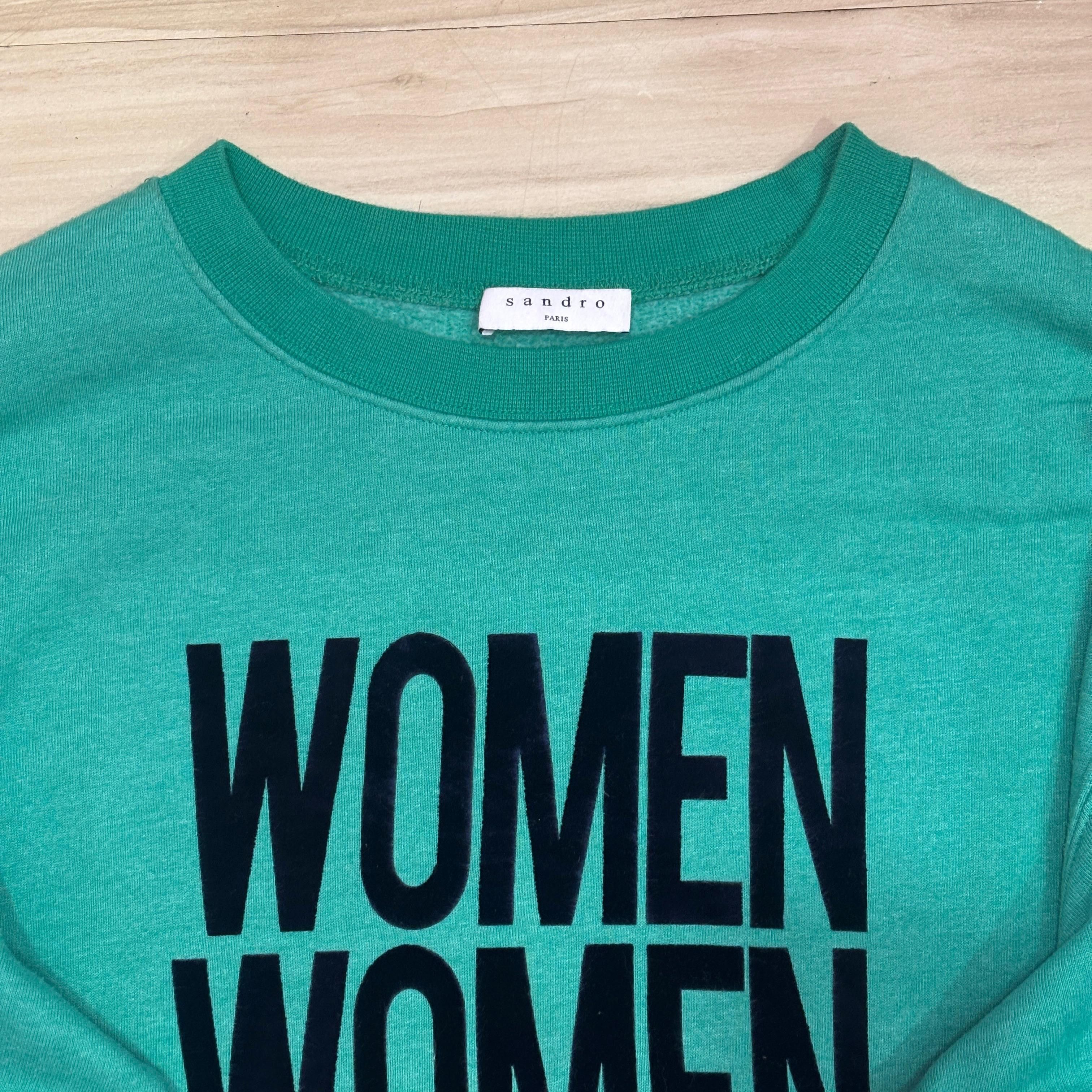 Sandro Sweataer Sandro spell out Woman Size M / US 6-8 / IT 42-44 - 3 Thumbnail
