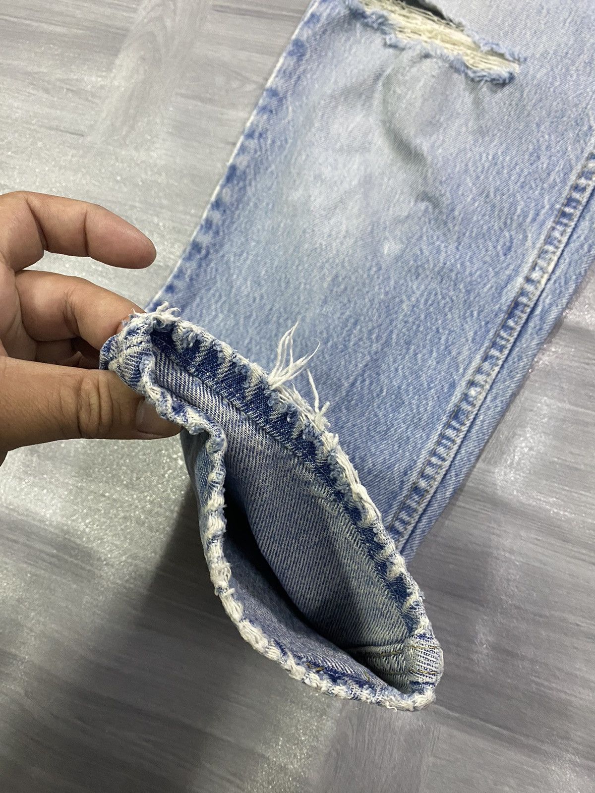 Sonoma Vintage Sonoma Distressed Old School Denim Size US 30 / EU 46 - 7 Thumbnail