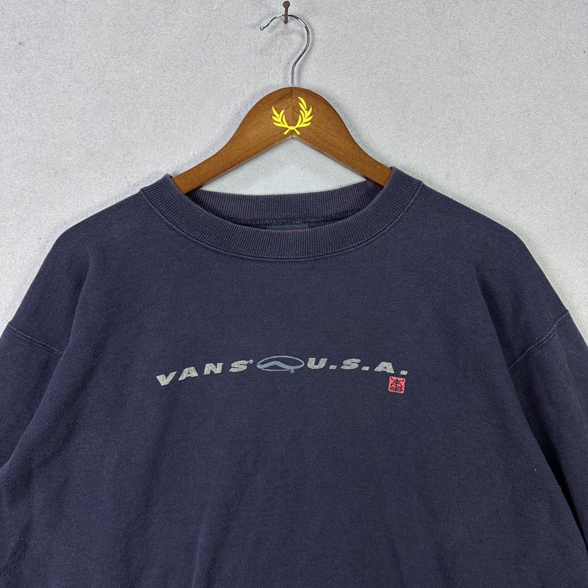 Vans Vintage 90s Vans U.S.A Sweatshirt Size US L / EU 52-54 / 3 - 2 Thumbnail