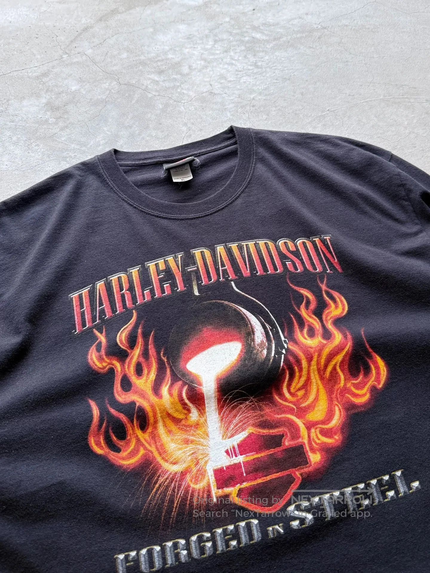 Vintage Vintage 00s Harley Davidson Yellowstone Choppers Tee. Size US XL / EU 56 / 4 - 4 Thumbnail