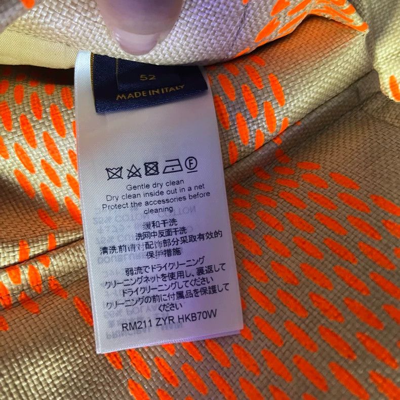 Louis Vuitton Louis Vuitton Wheat Color with Full Print jacket Size US L / EU 52-54 / 3 - 4 Thumbnail